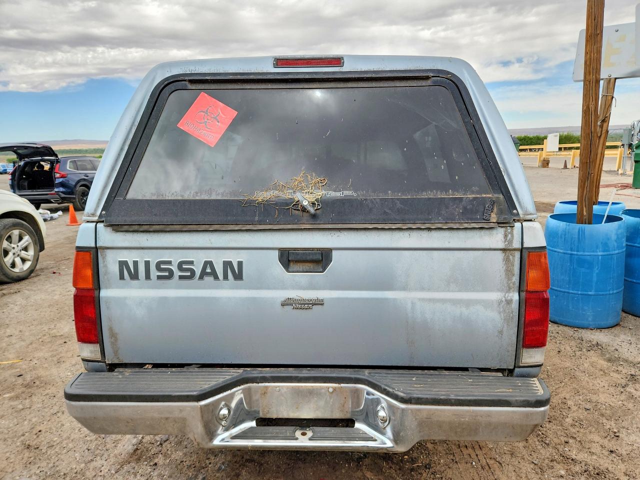 1991 Nissan Truck King Cab Blue vin: 1N6SD16S0MC406194