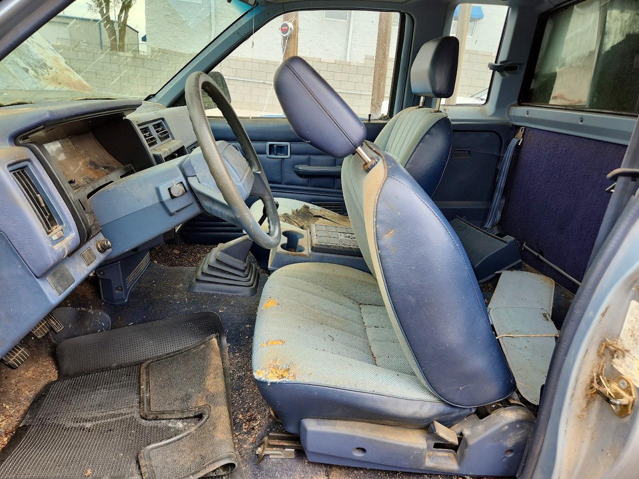1991 Nissan Truck King Cab Blue vin: 1N6SD16S0MC406194