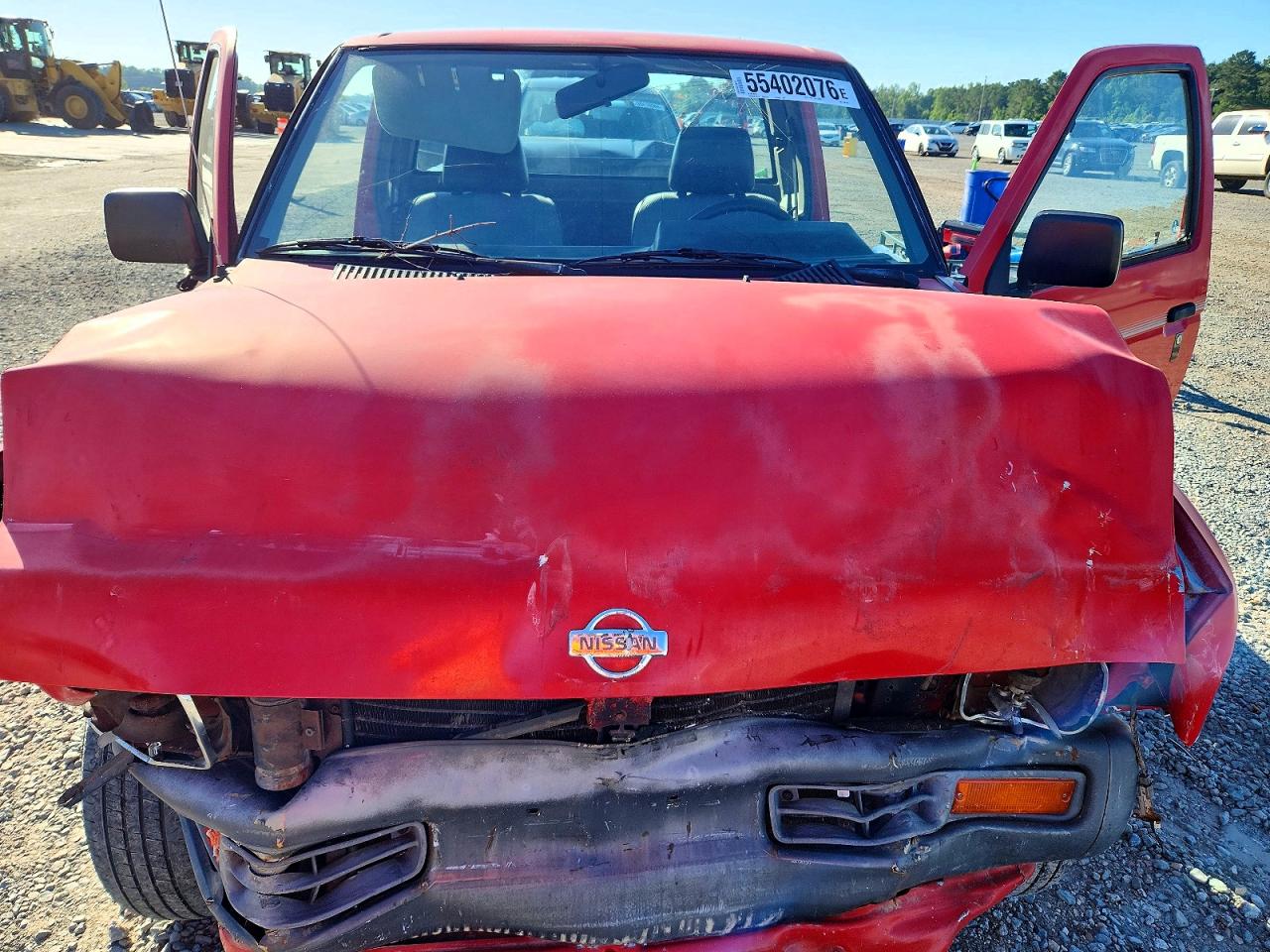 1993 Nissan Truck King Cab Red vin: 1N6SD16S0PC436199