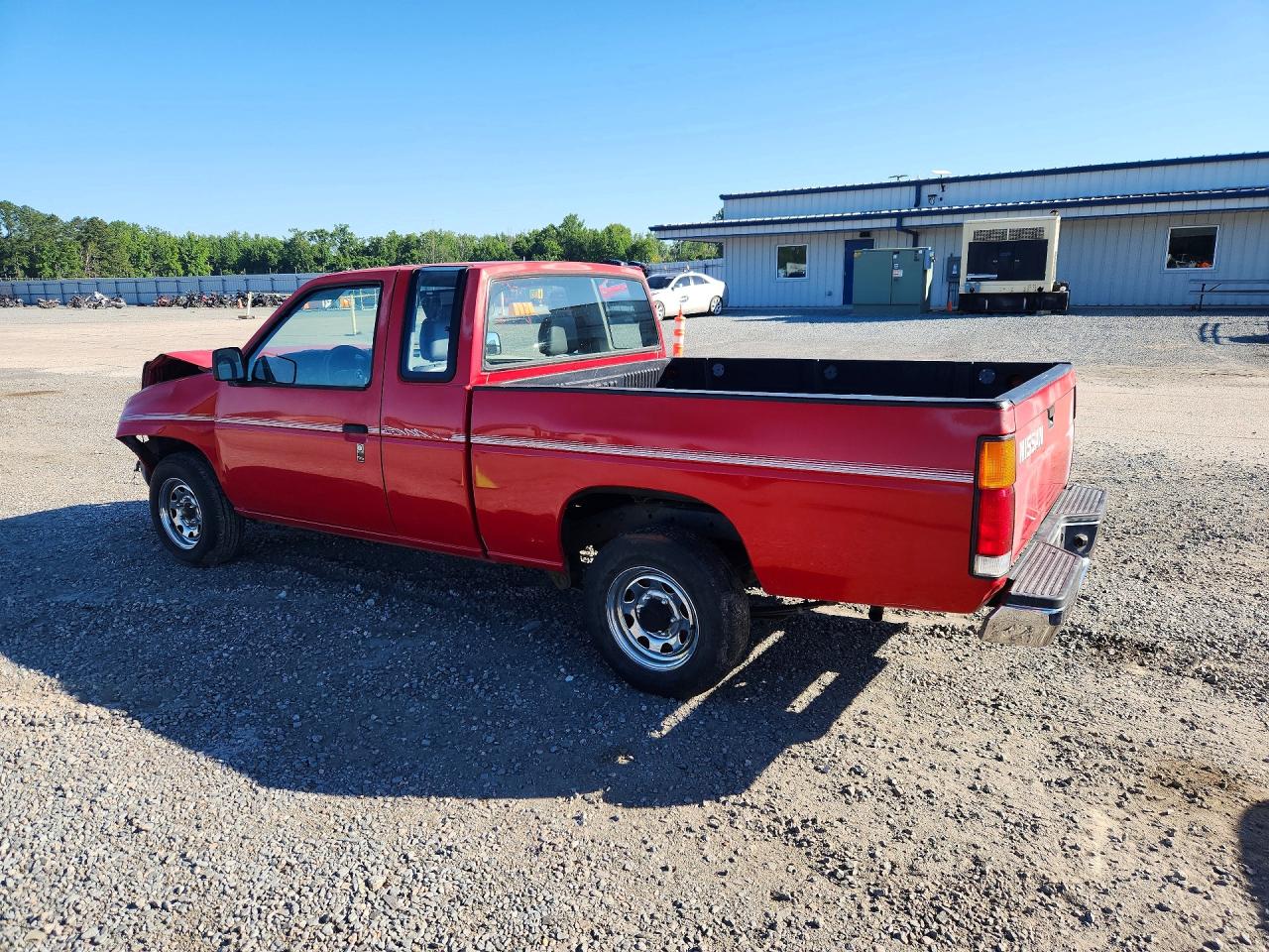 1993 Nissan Truck King Cab Red vin: 1N6SD16S0PC436199
