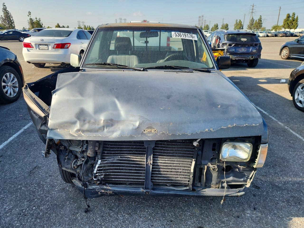 1994 Nissan Truck King Cab Xe Серый vin: 1N6SD16S0RC355836