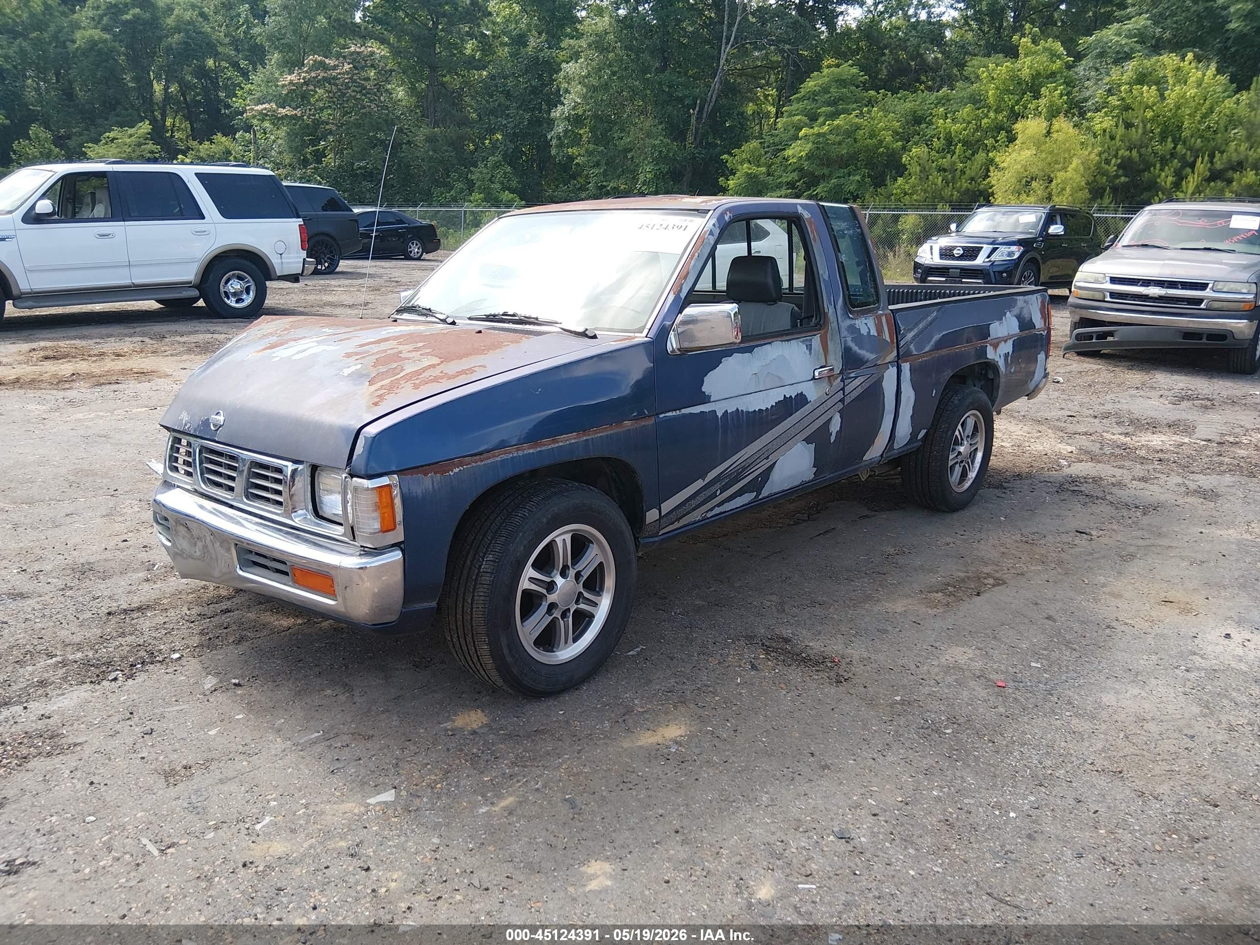 1994 Nissan Truck King Cab Xe Blue vin: 1N6SD16S0RC357151