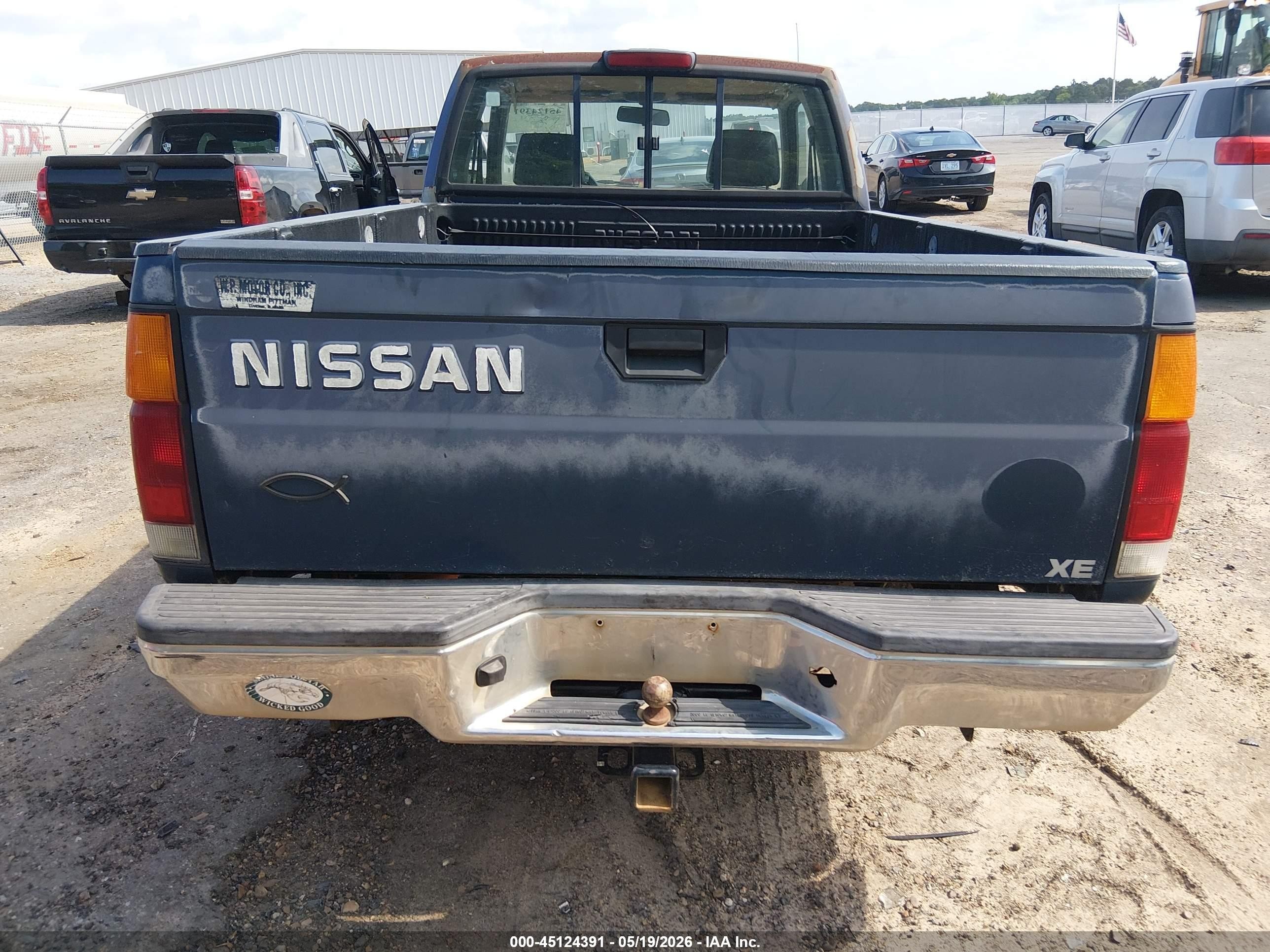 1994 Nissan Truck King Cab Xe Blue vin: 1N6SD16S0RC357151