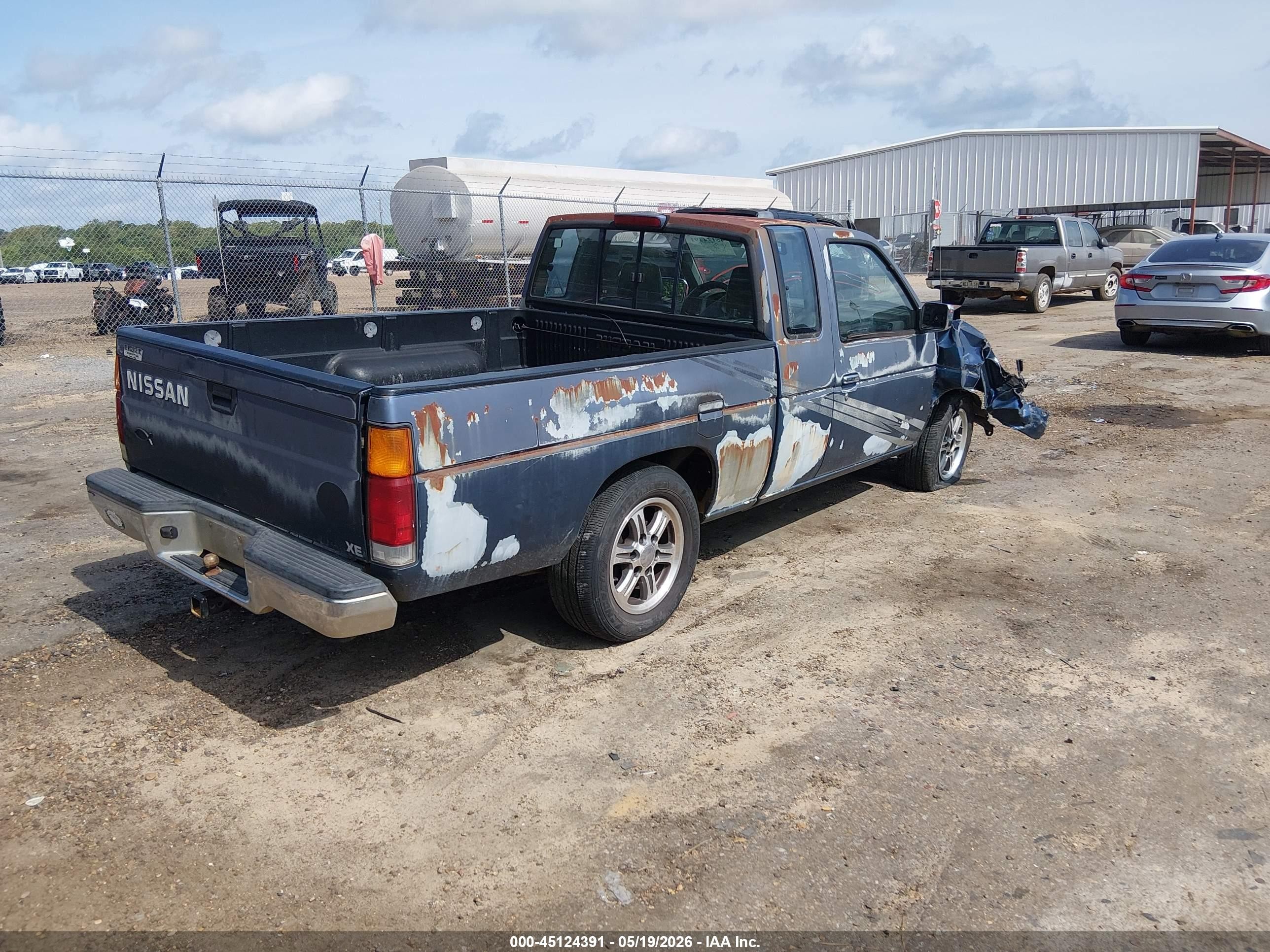 1994 Nissan Truck King Cab Xe Blue vin: 1N6SD16S0RC357151