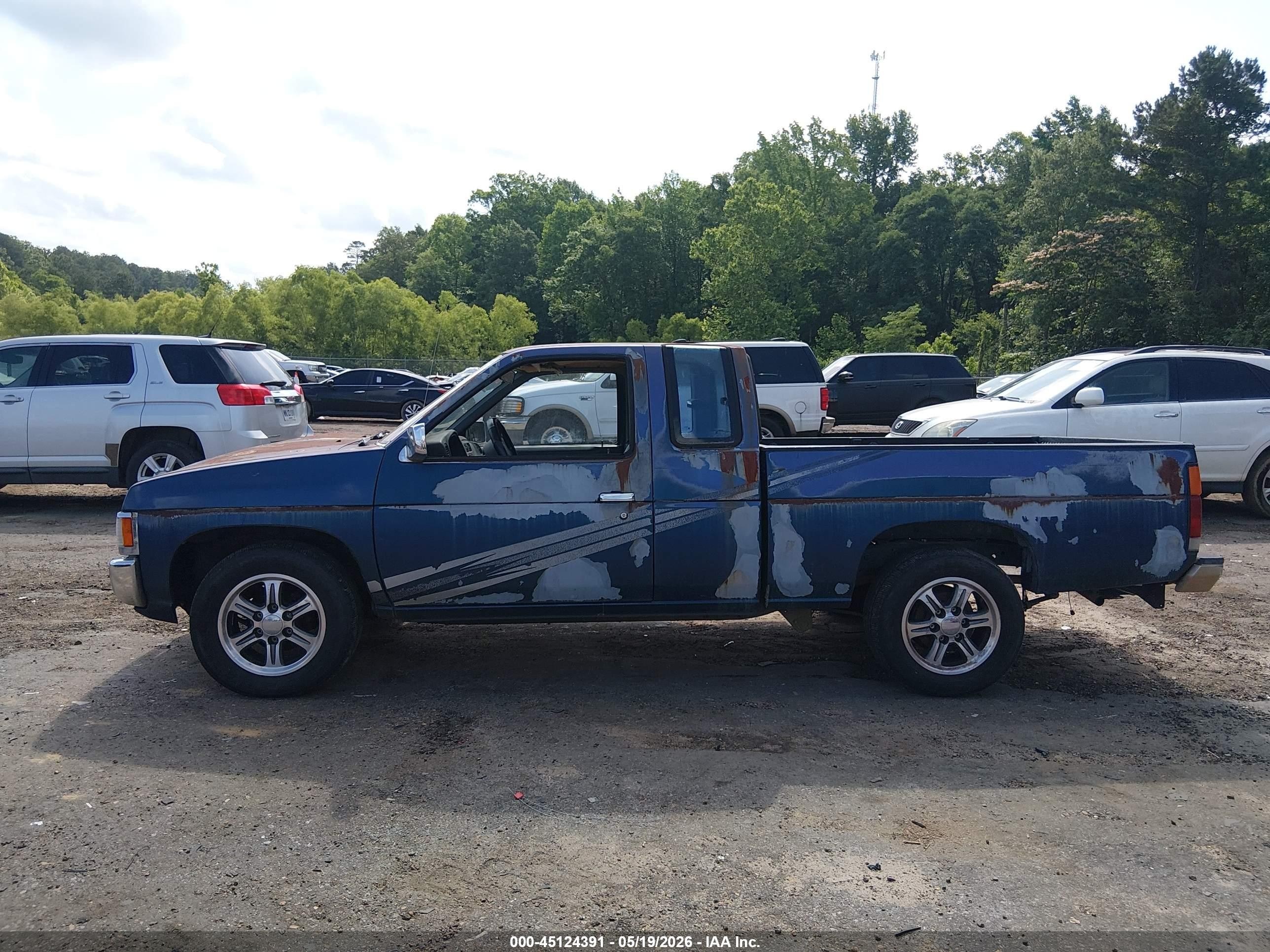 1994 Nissan Truck King Cab Xe Blue vin: 1N6SD16S0RC357151