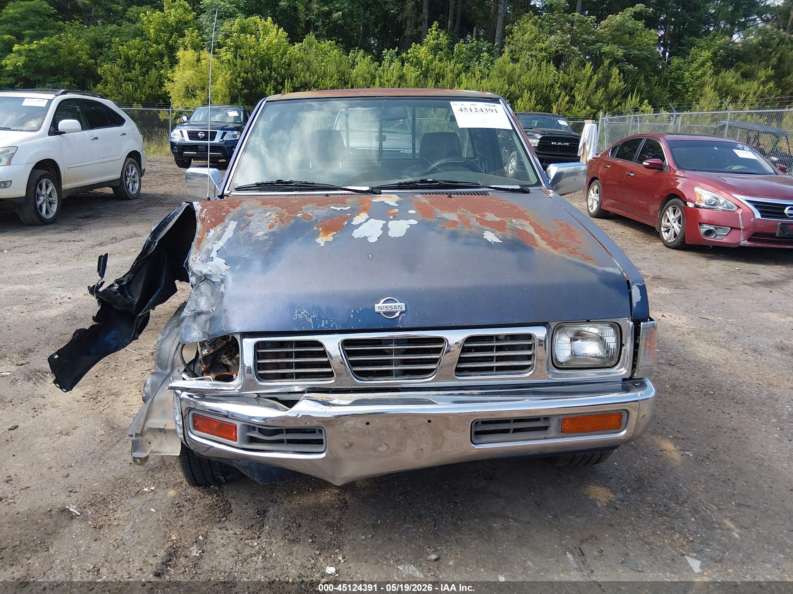 1994 Nissan Truck King Cab Xe Blue vin: 1N6SD16S0RC357151