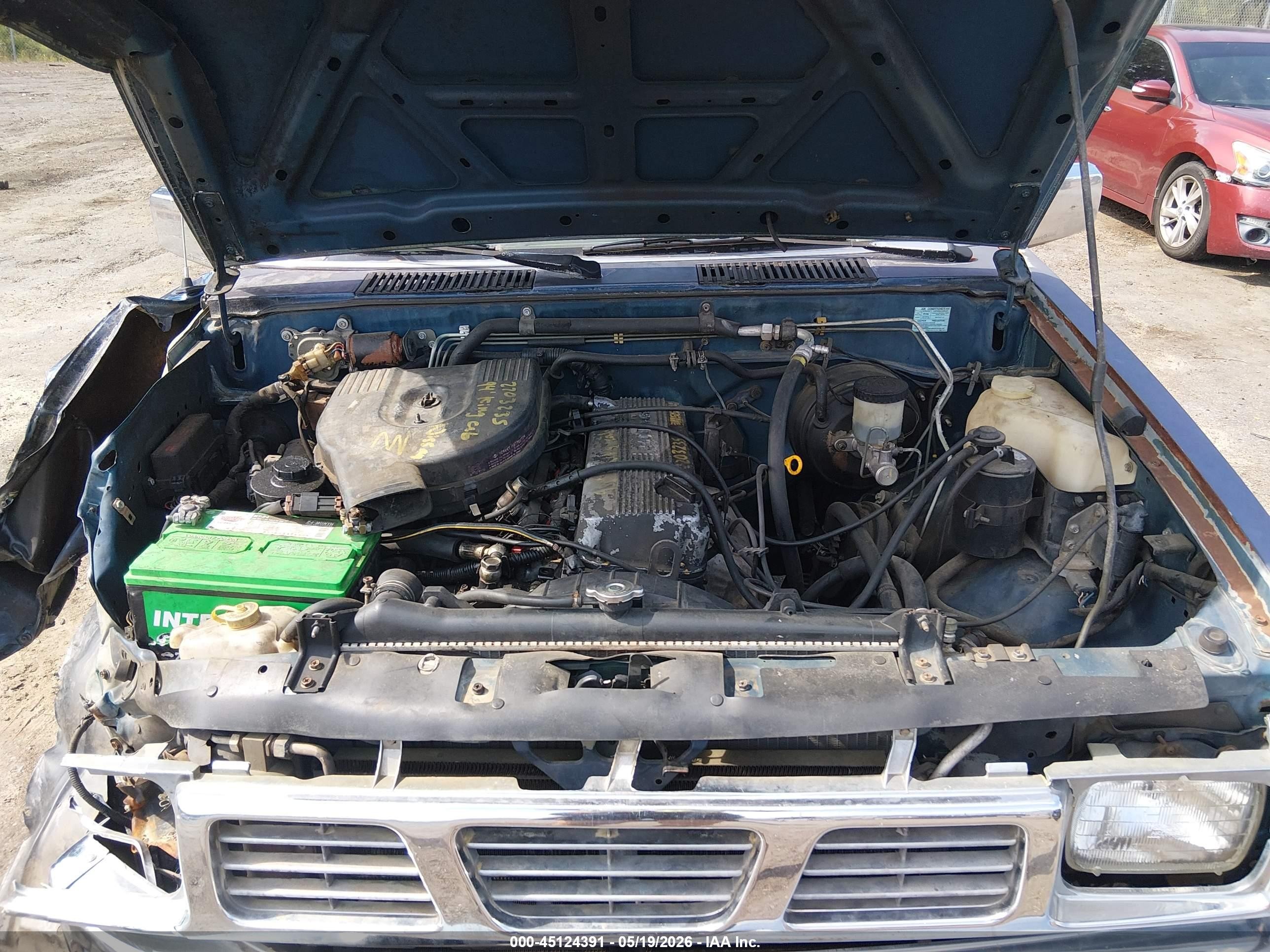 1994 Nissan Truck King Cab Xe Blue vin: 1N6SD16S0RC357151