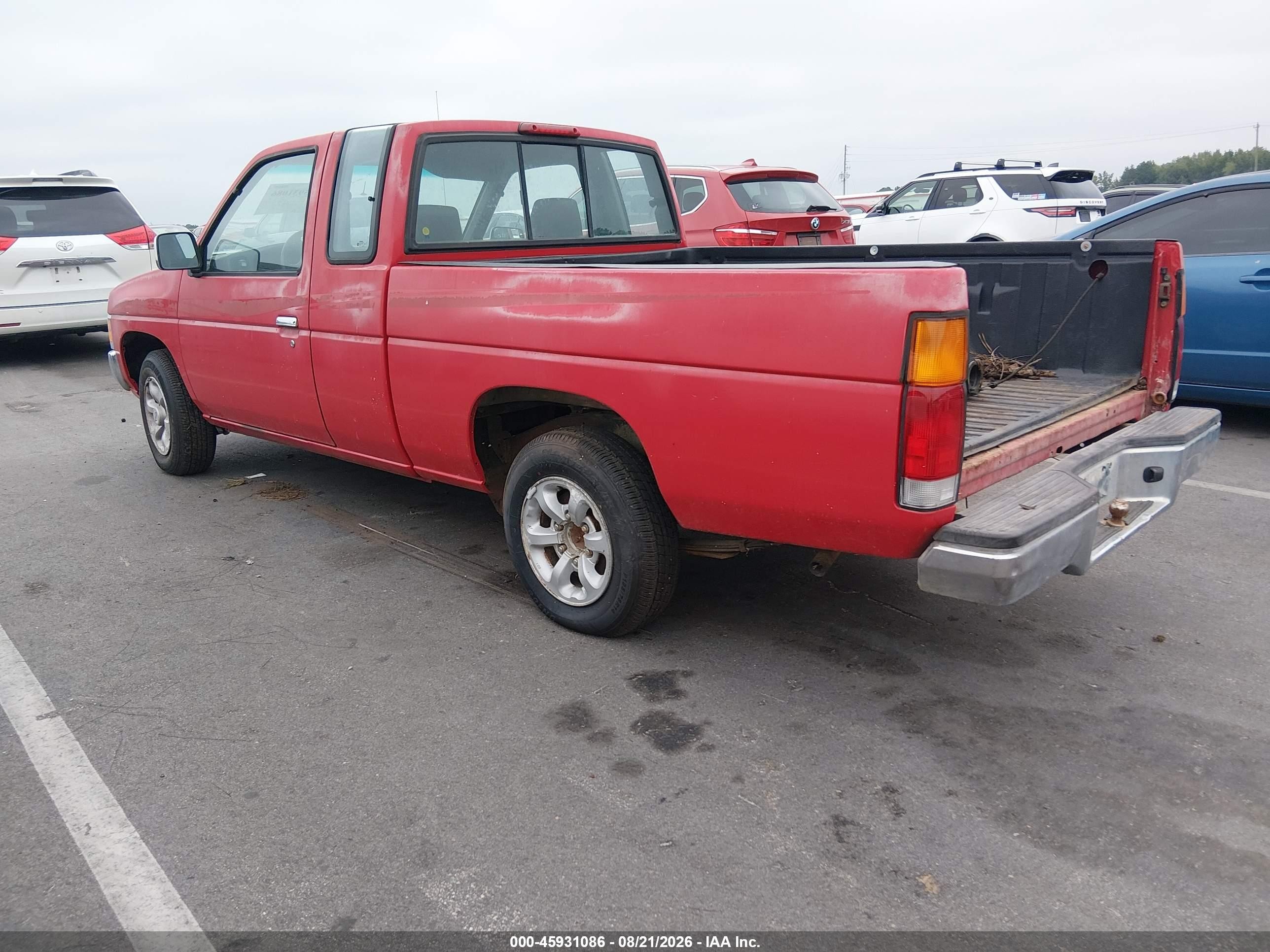 1997 Nissan 4x2 Truck Se/xe Red vin: 1N6SD16S0VC400154
