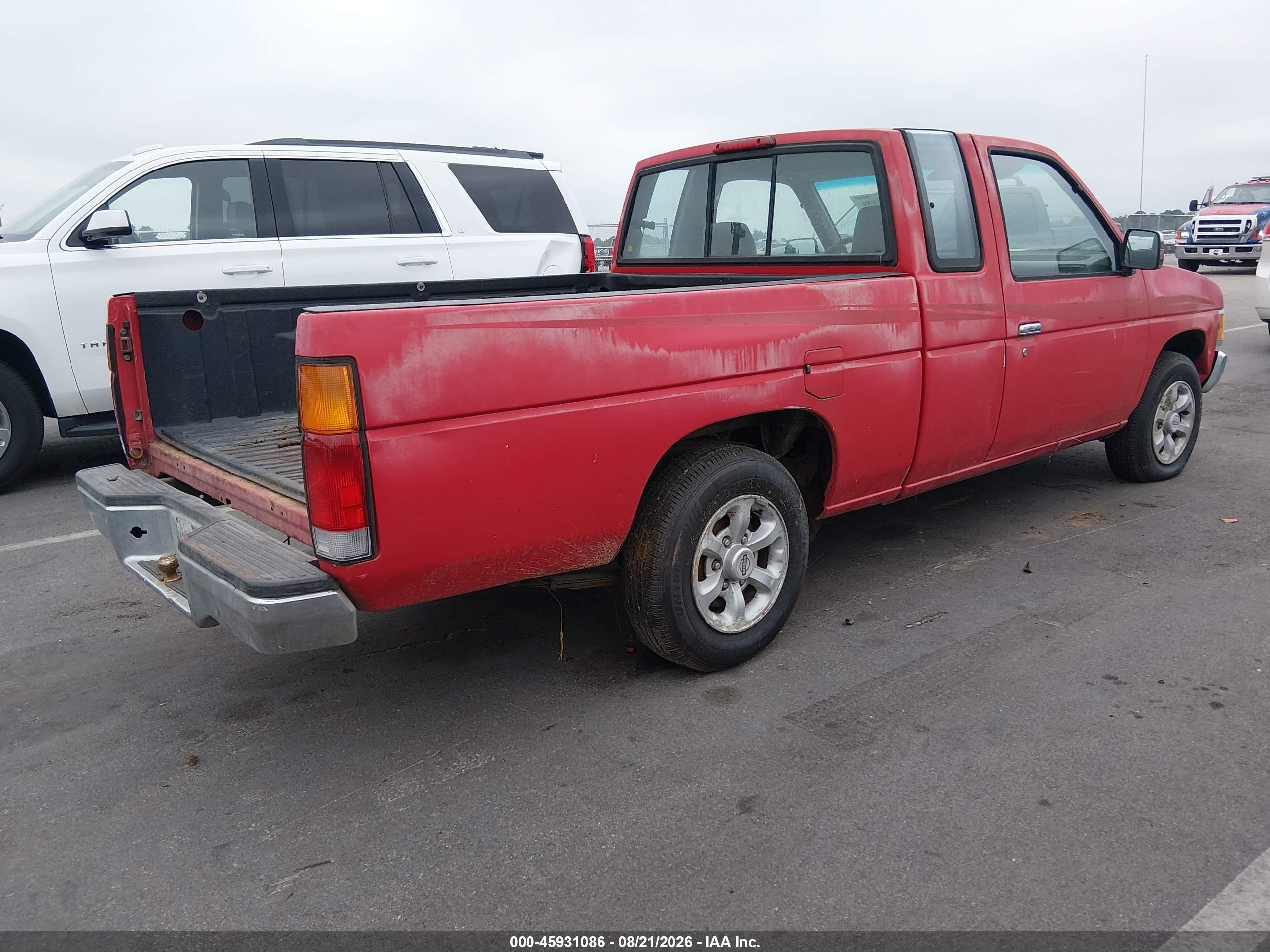 1997 Nissan 4x2 Truck Se/xe Red vin: 1N6SD16S0VC400154