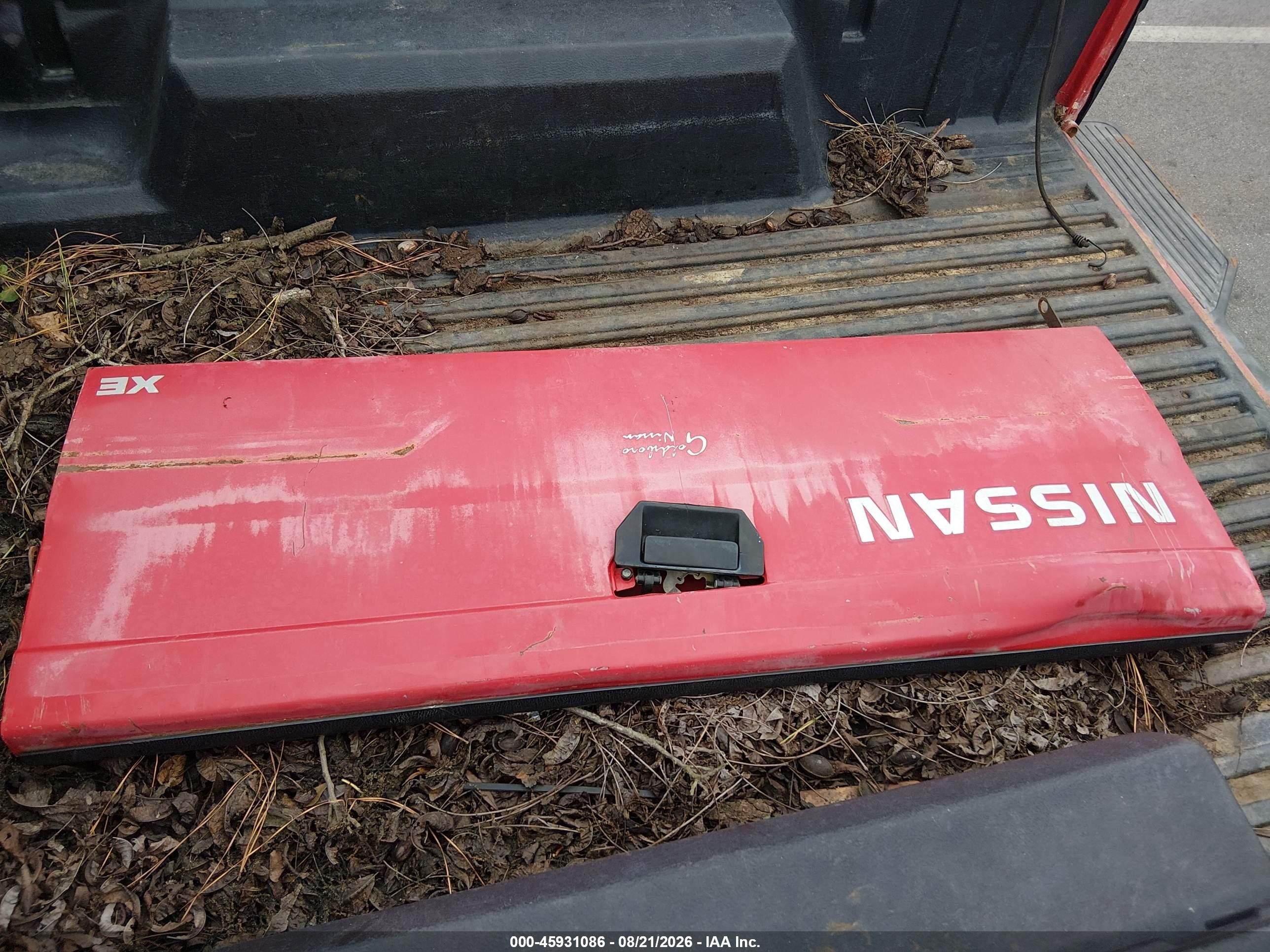 1997 Nissan 4x2 Truck Se/xe Red vin: 1N6SD16S0VC400154