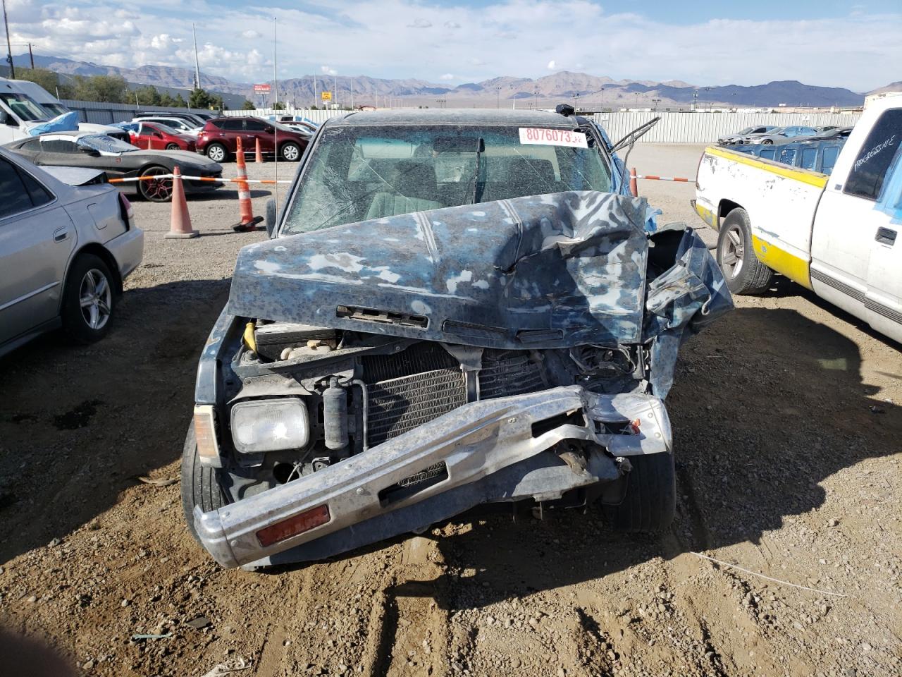 1990 Nissan D21 King Cab Gray vin: 1N6SD16S1LC317958