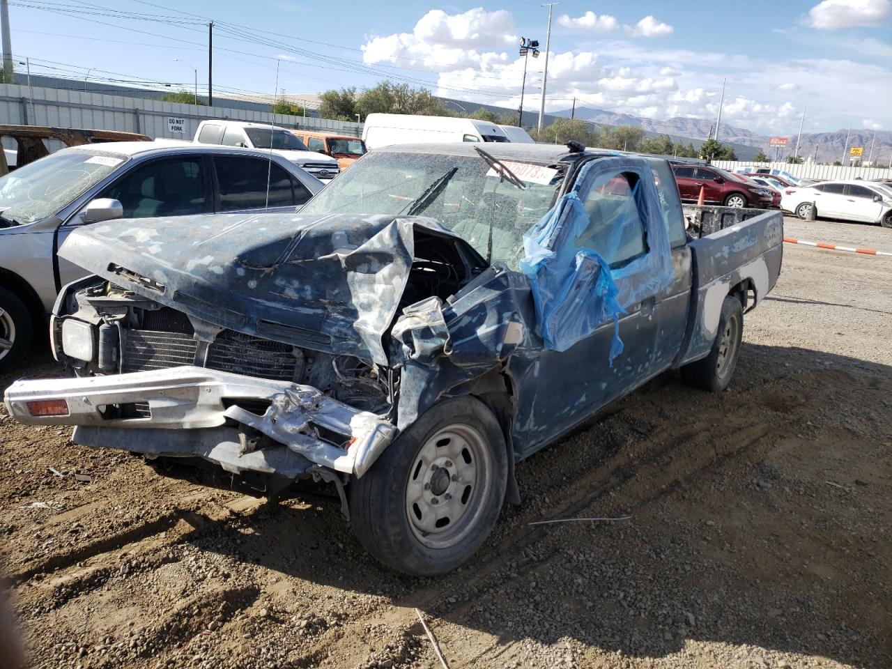 1990 Nissan D21 King Cab Gray vin: 1N6SD16S1LC317958