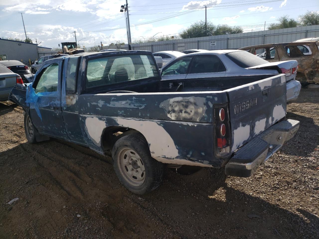 1990 Nissan D21 King Cab Gray vin: 1N6SD16S1LC317958