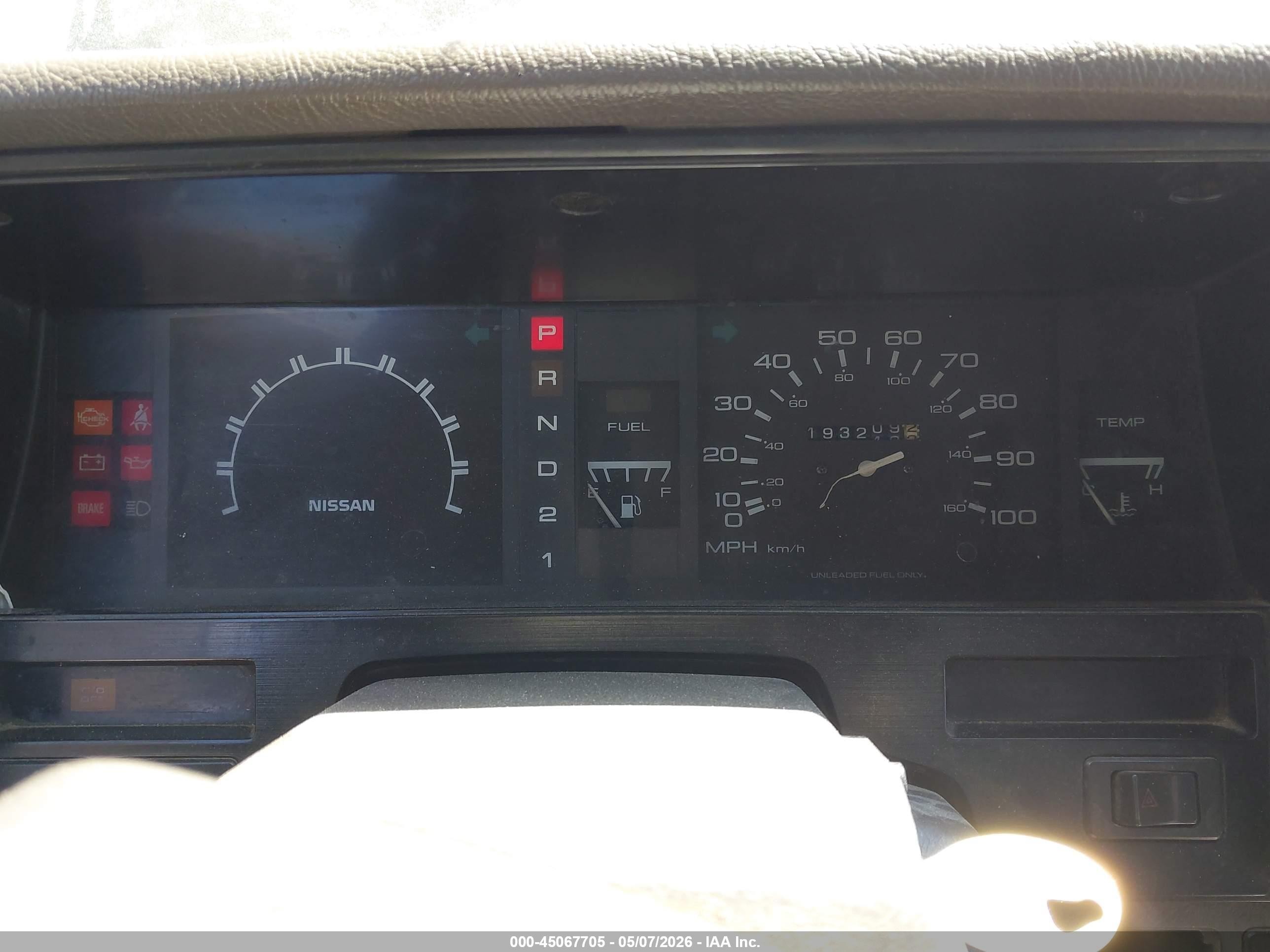1991 Nissan Truck King Cab Red vin: 1N6SD16S1MC331537