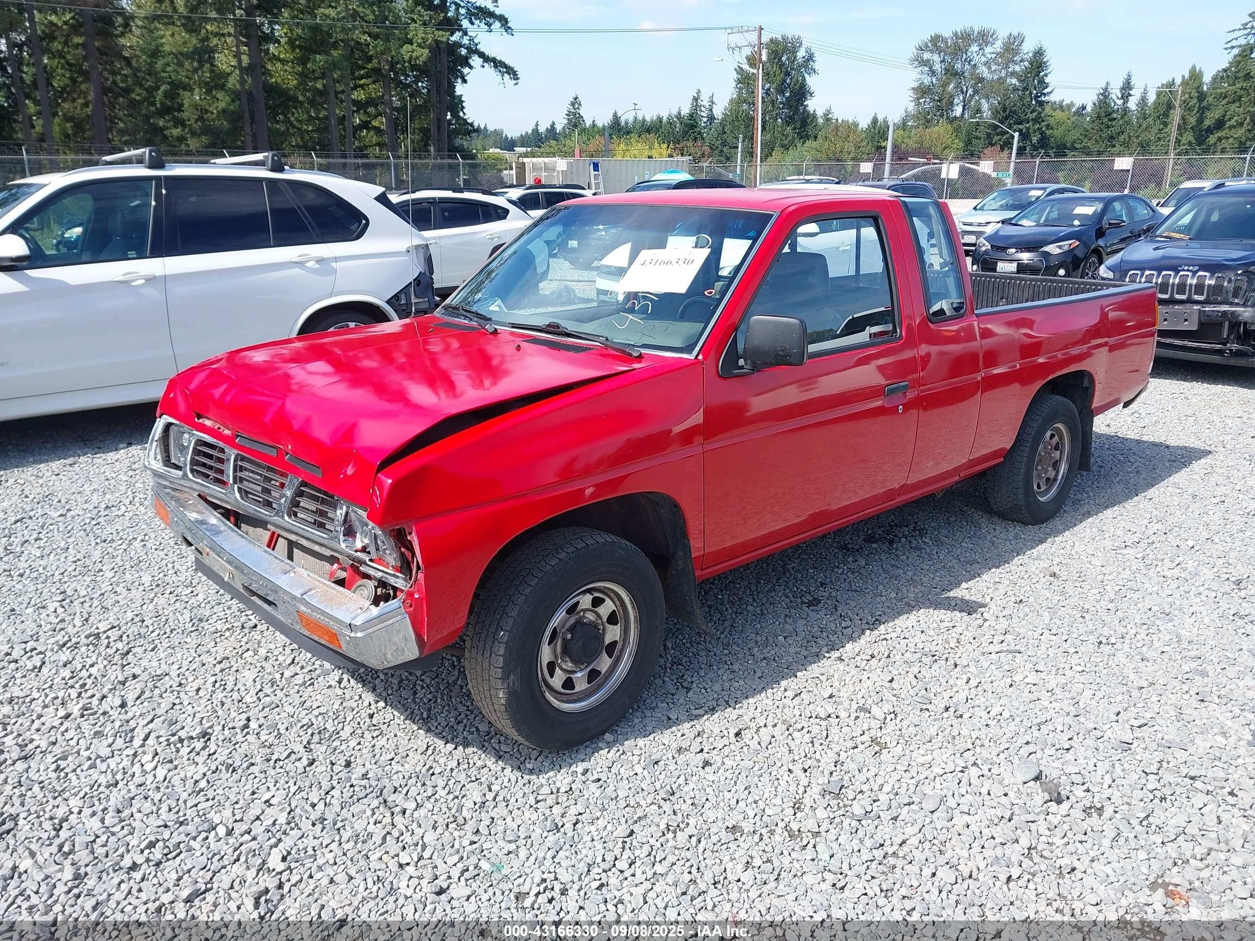 1991 Nissan Truck King Cab Красный vin: 1N6SD16S1MC399921