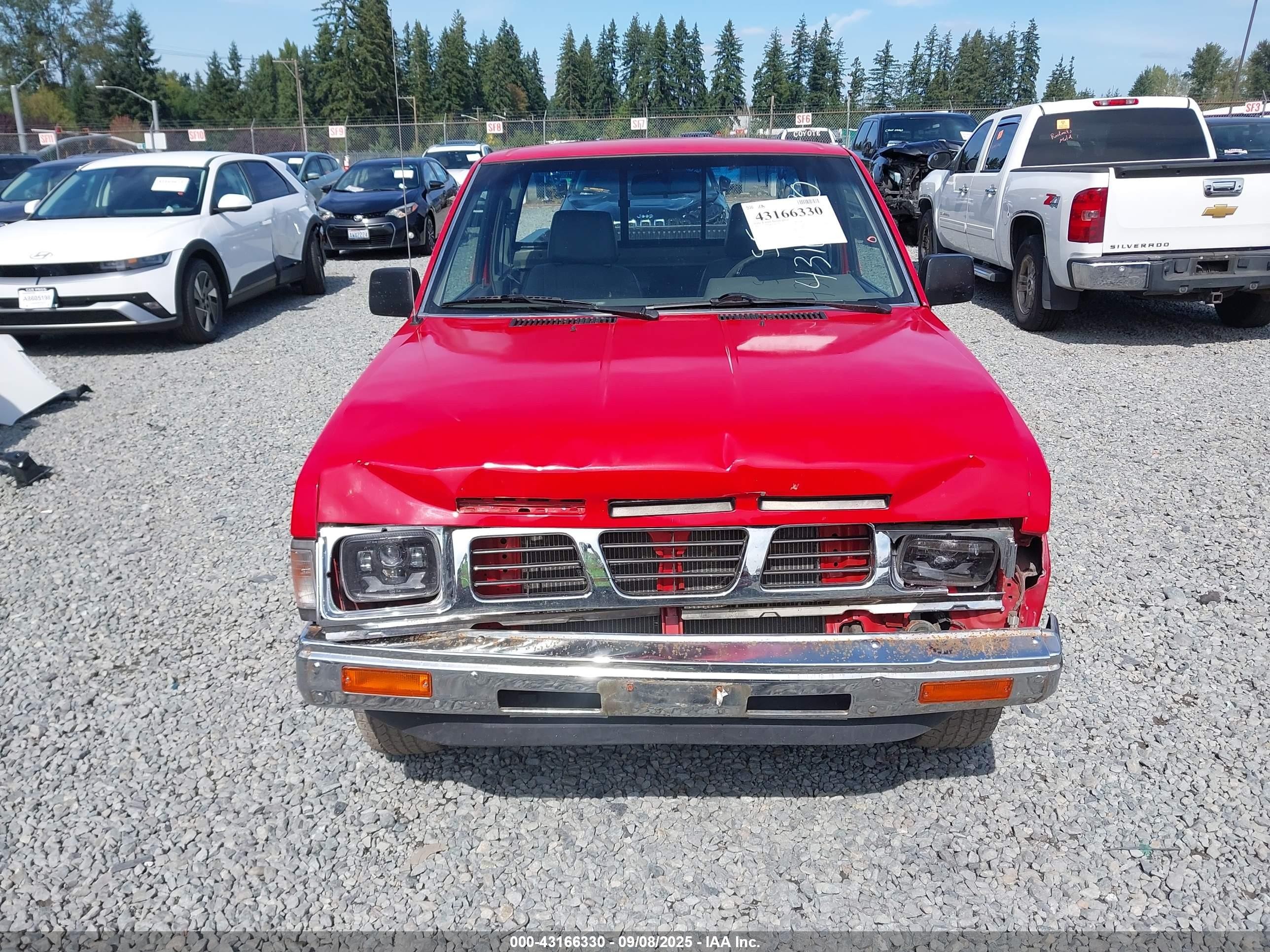 1991 Nissan Truck King Cab Красный vin: 1N6SD16S1MC399921