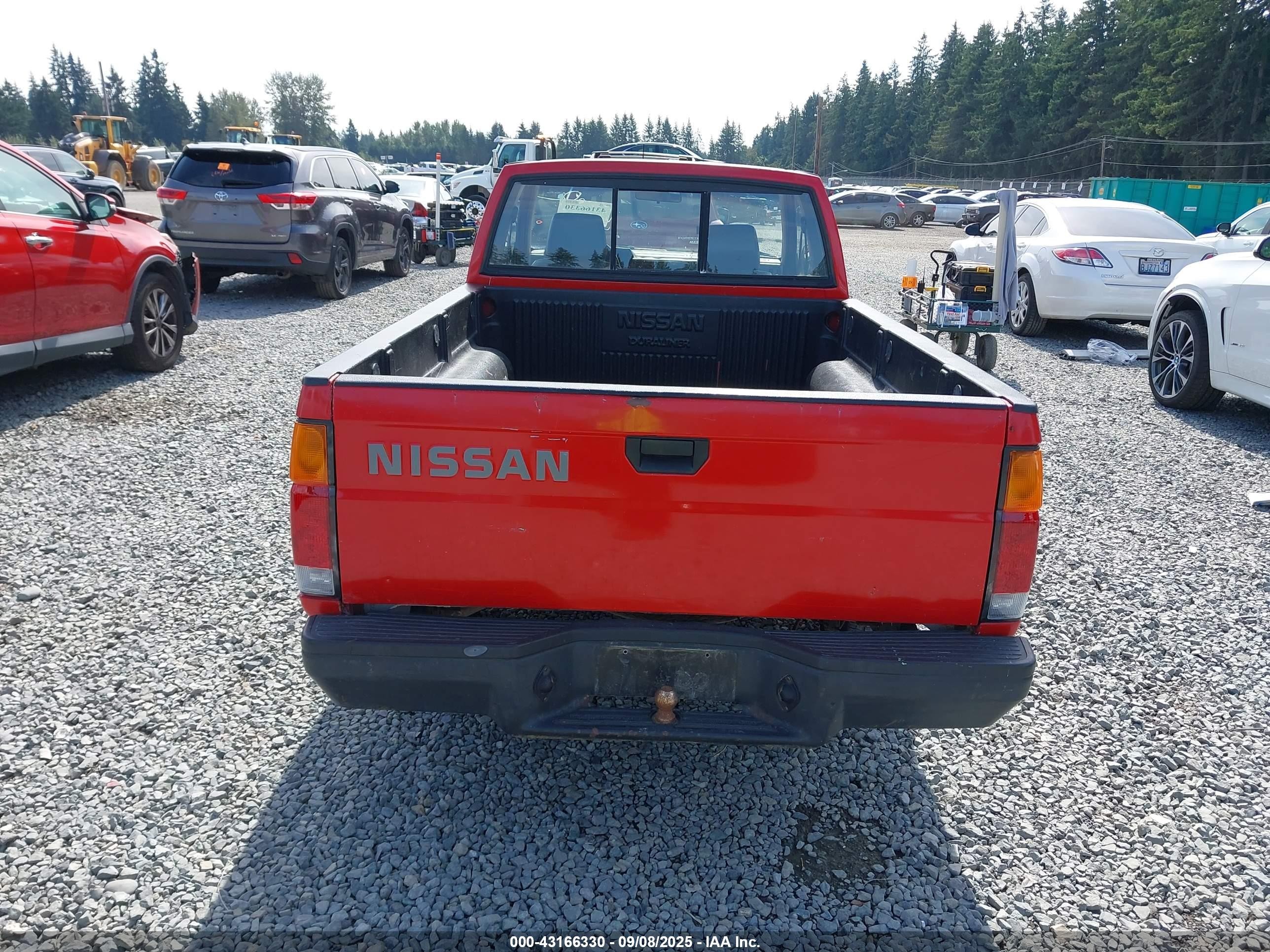 1991 Nissan Truck King Cab Красный vin: 1N6SD16S1MC399921