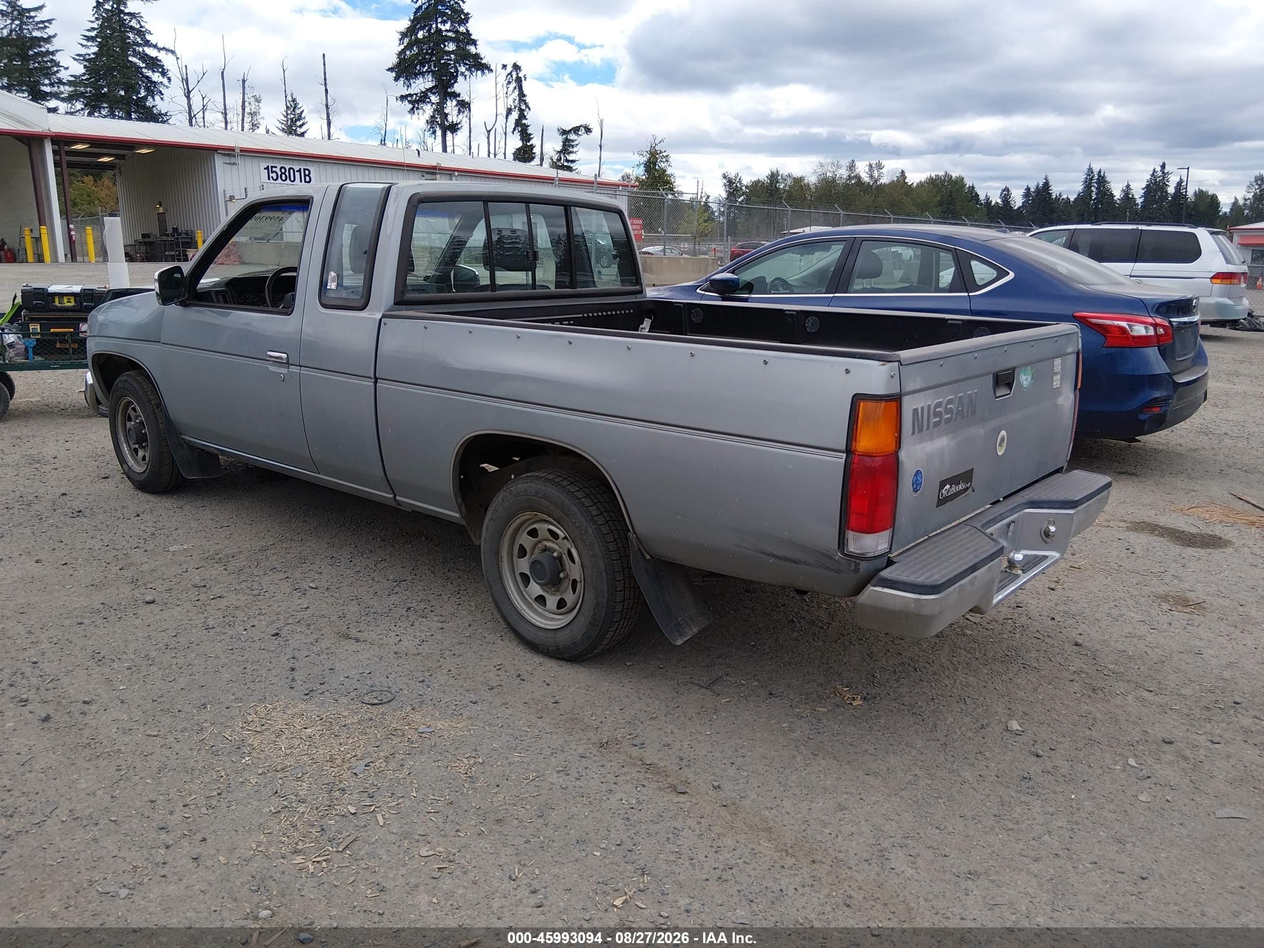 1993 Nissan Truck King Cab Light Blue vin: 1N6SD16S1PC319425