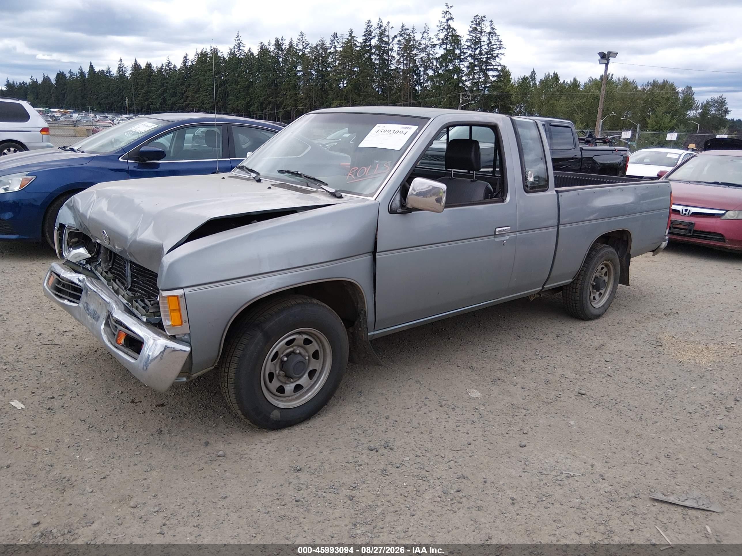 1993 Nissan Truck King Cab Light Blue vin: 1N6SD16S1PC319425