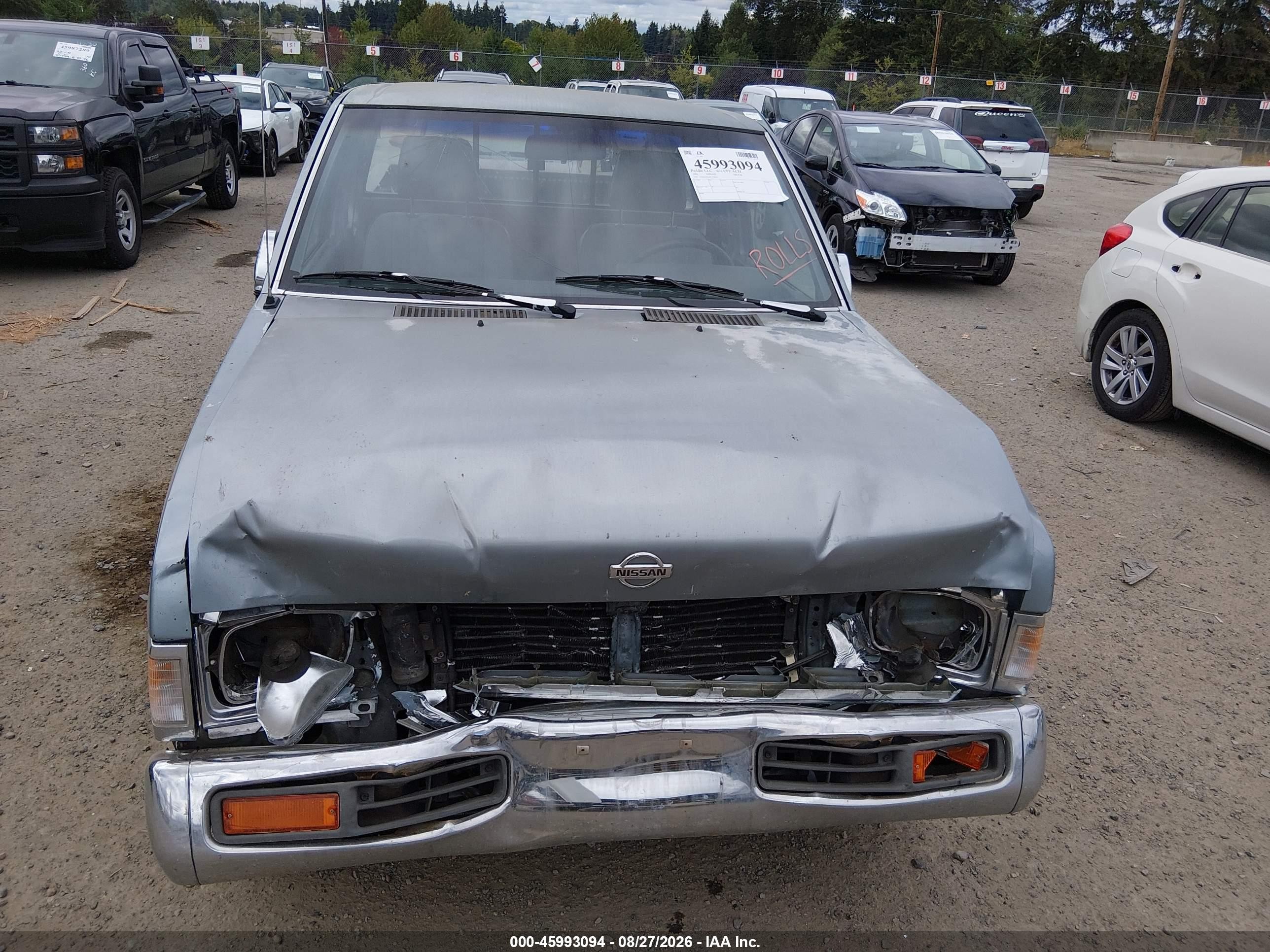1993 Nissan Truck King Cab Light Blue vin: 1N6SD16S1PC319425
