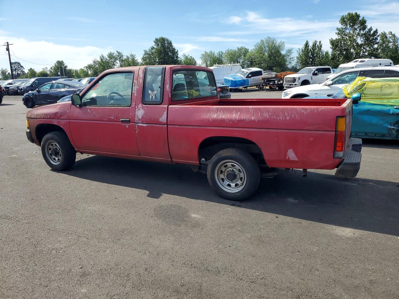 1993 Nissan Truck Красный vin: 1N6SD16S1PC371198