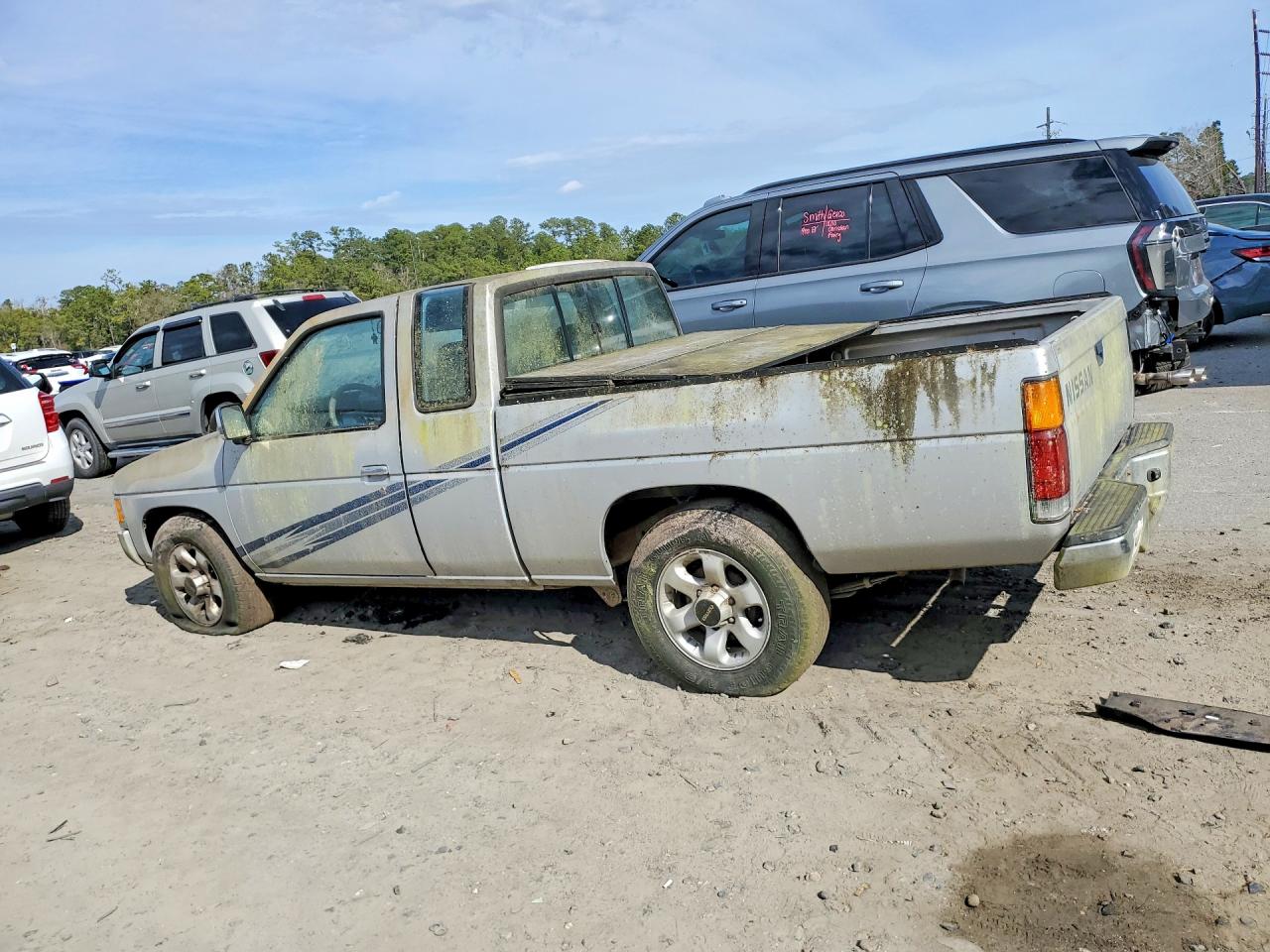 1993 Nissan Truck King Cab Silver vin: 1N6SD16S1PC443744