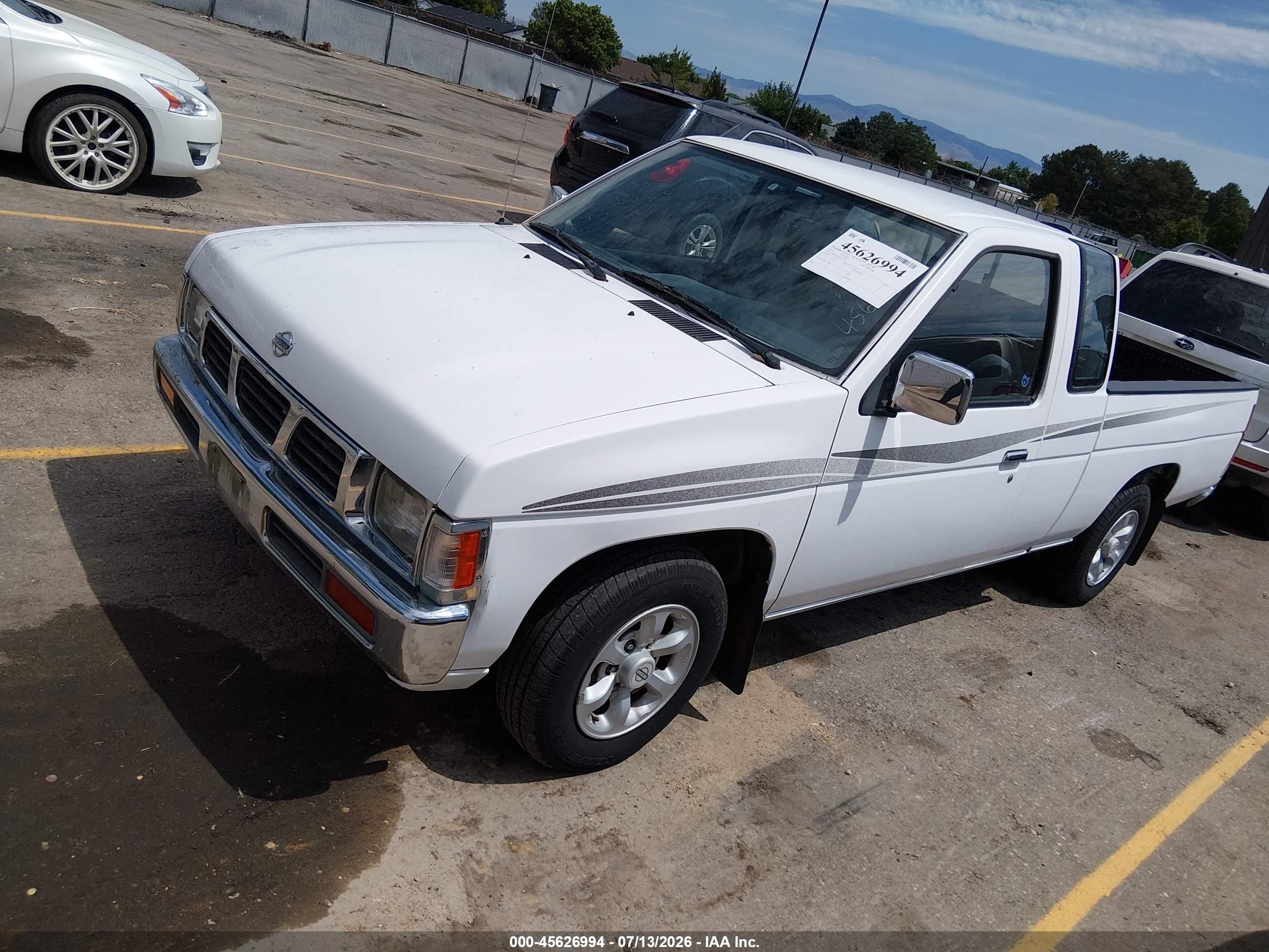 1997 Nissan 4x2 Truck Se/xe White vin: 1N6SD16S1VC350140