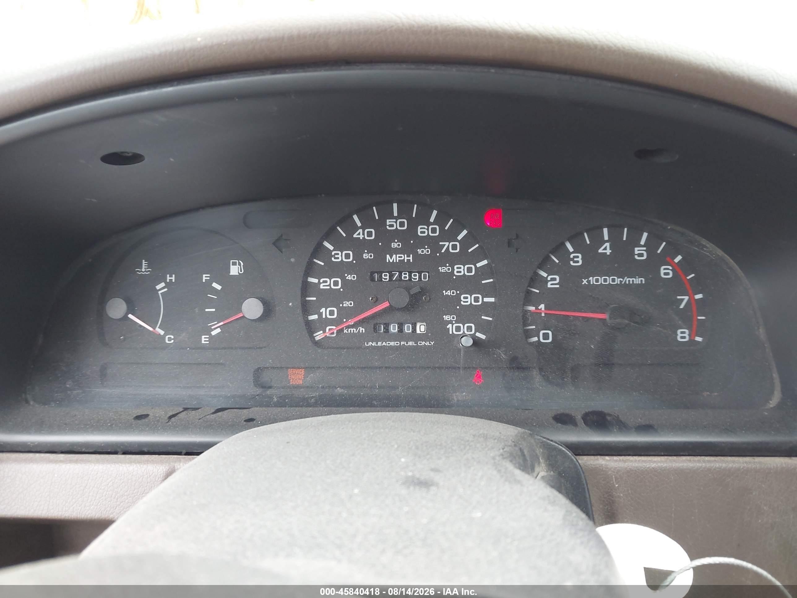 1997 Nissan 4x2 Truck Se/xe Оранжевый vin: 1N6SD16S1VC430263