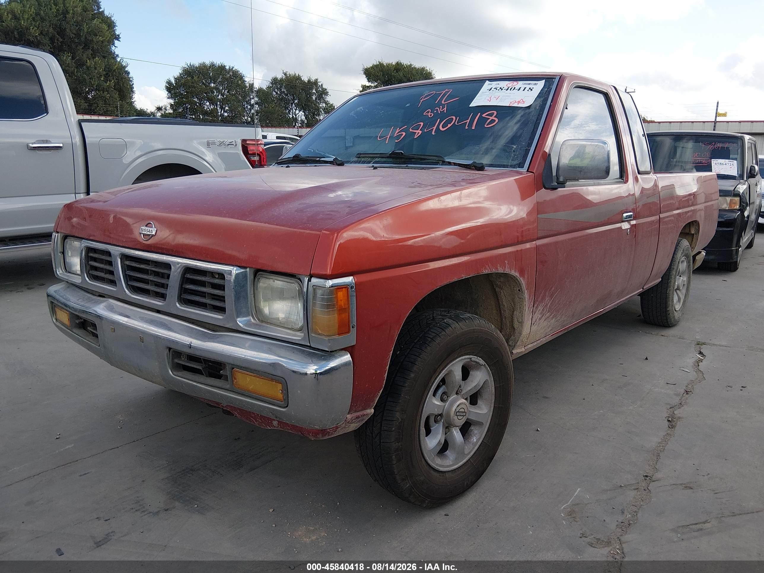 1997 Nissan 4x2 Truck Se/xe Оранжевый vin: 1N6SD16S1VC430263