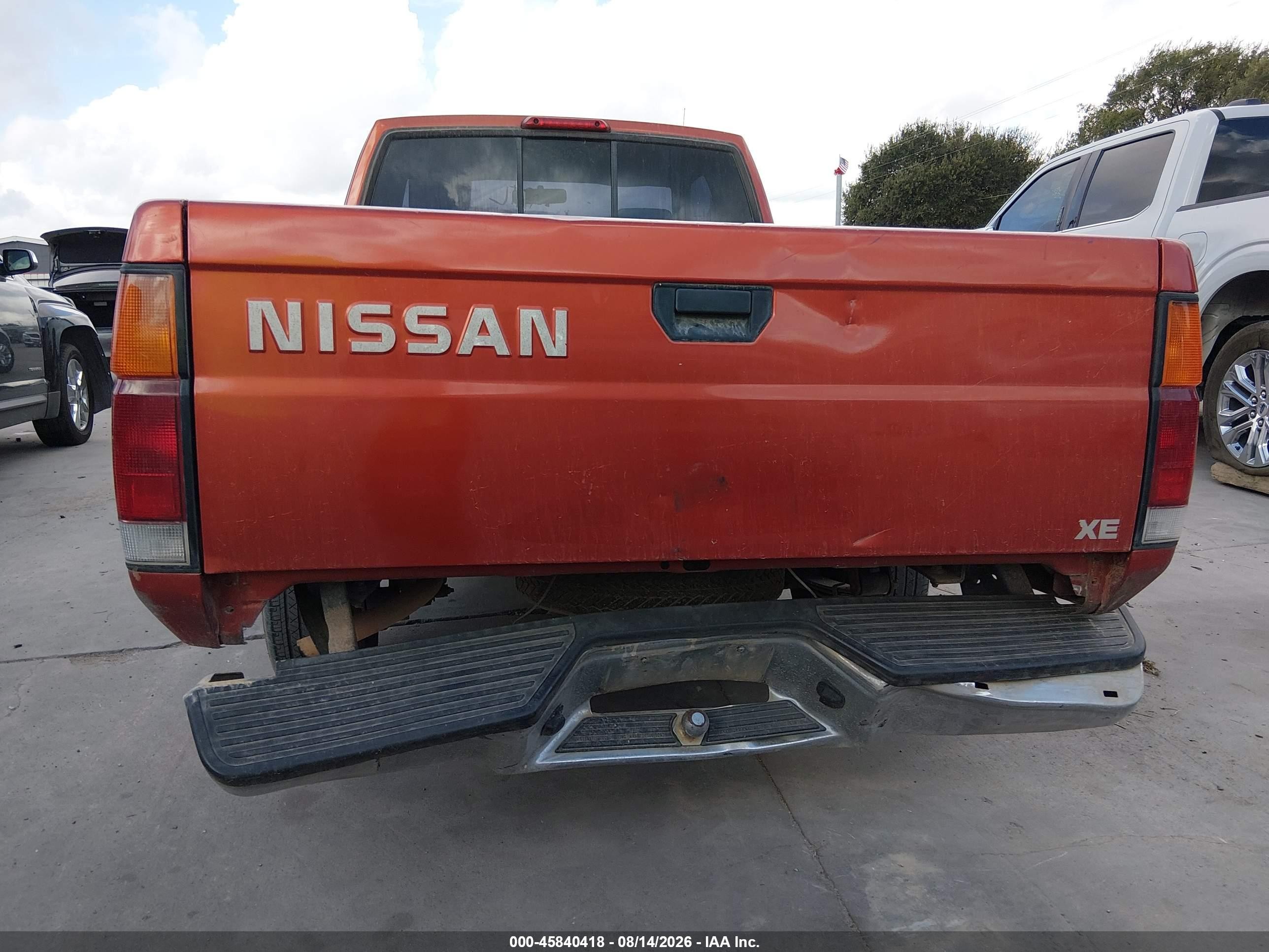 1997 Nissan 4x2 Truck Se/xe Оранжевый vin: 1N6SD16S1VC430263
