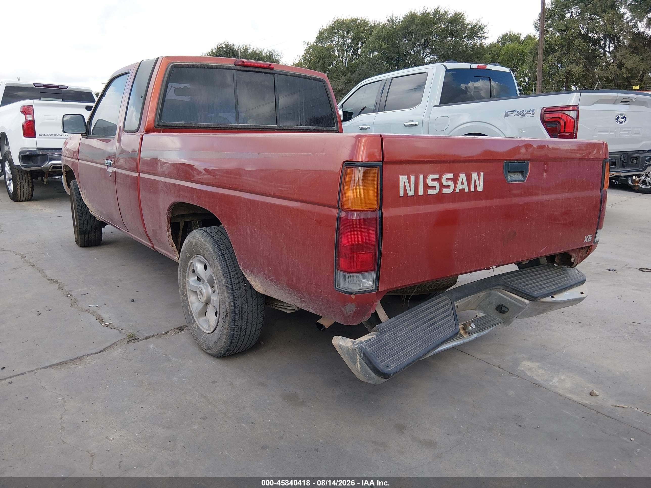 1997 Nissan 4x2 Truck Se/xe Оранжевый vin: 1N6SD16S1VC430263