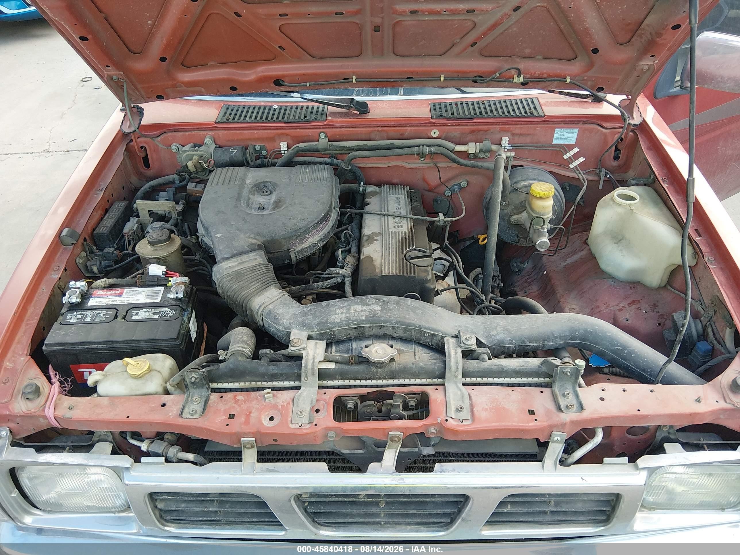 1997 Nissan 4x2 Truck Se/xe Оранжевый vin: 1N6SD16S1VC430263