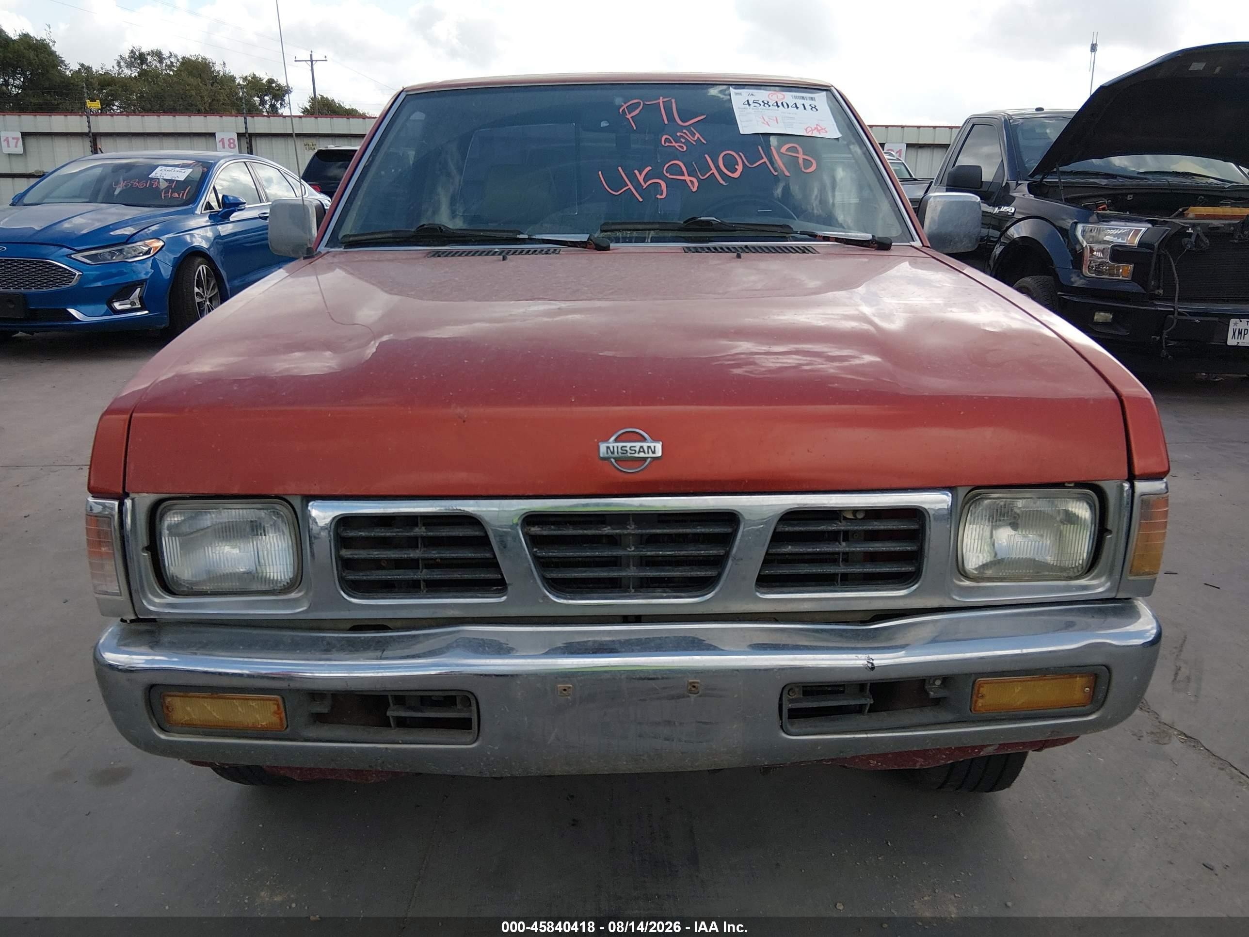 1997 Nissan 4x2 Truck Se/xe Оранжевый vin: 1N6SD16S1VC430263