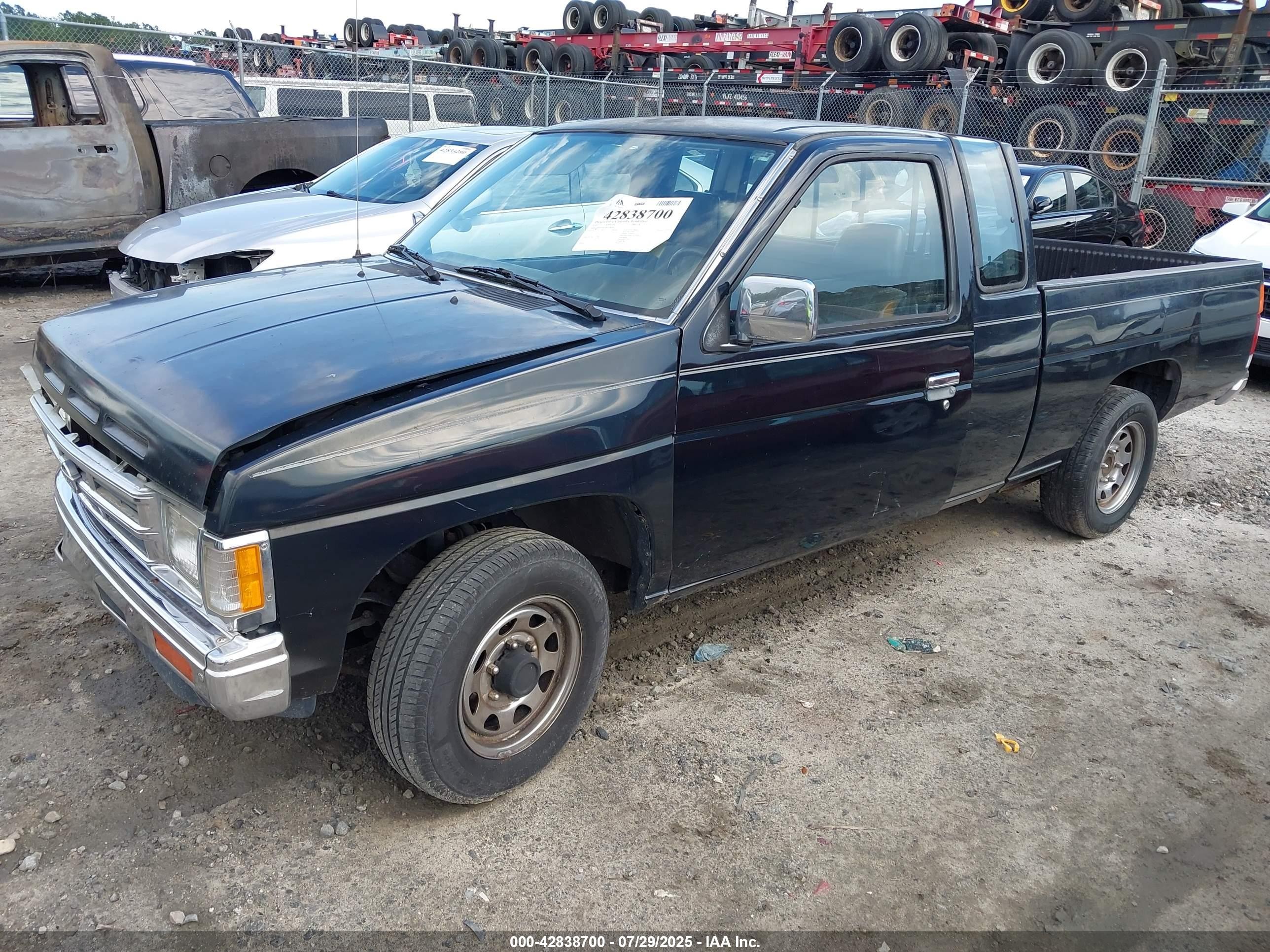 1991 Nissan Truck King Cab Черный vin: 1N6SD16S2MC378690
