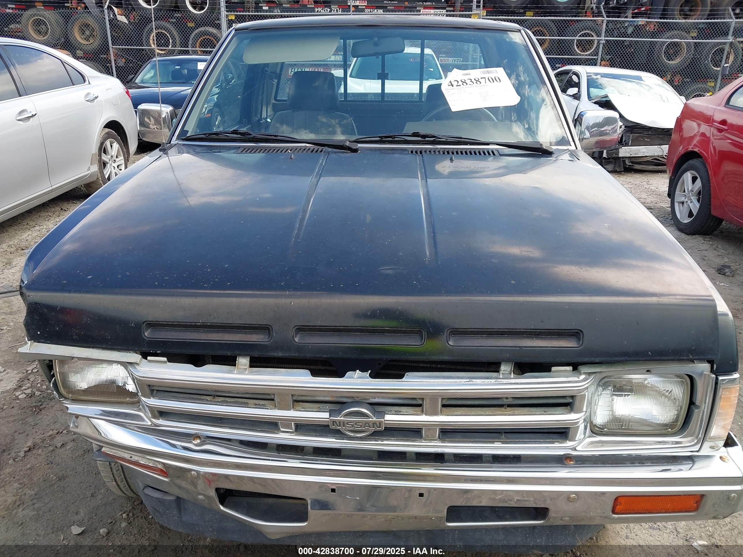 1991 Nissan Truck King Cab Черный vin: 1N6SD16S2MC378690