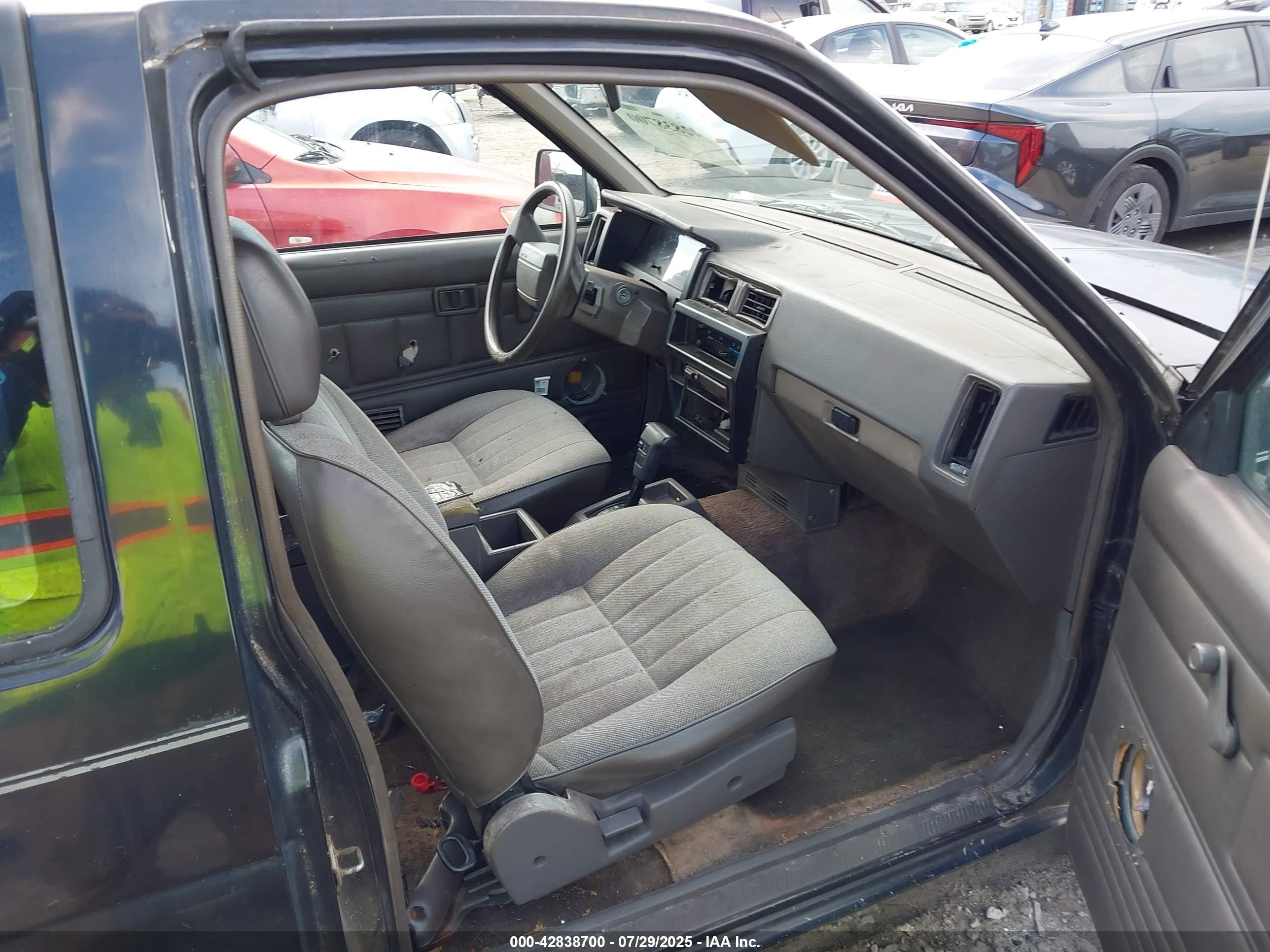 1991 Nissan Truck King Cab Черный vin: 1N6SD16S2MC378690