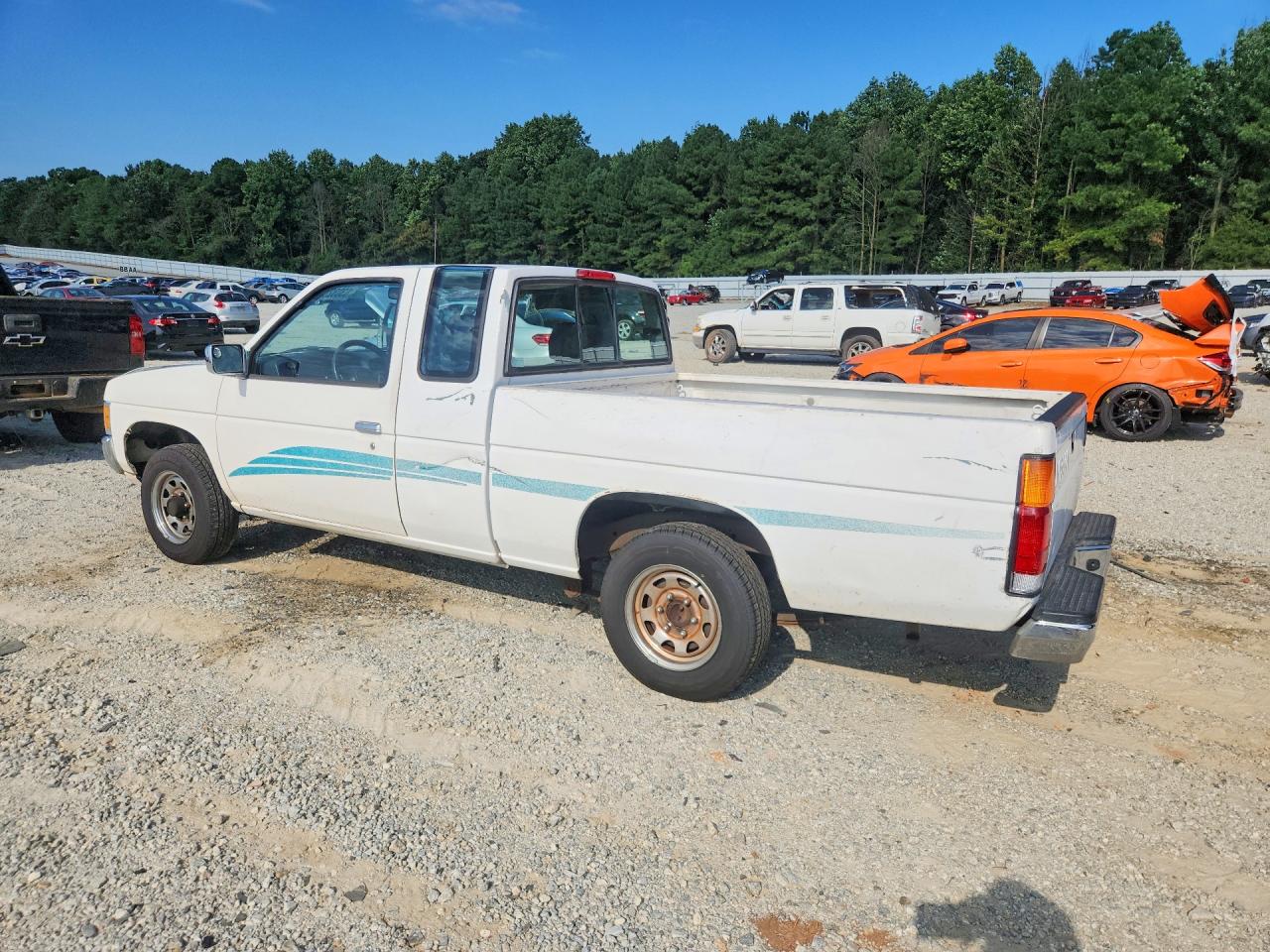 1995 Nissan Truck Xe White vin: 1N6SD16S2SC313853