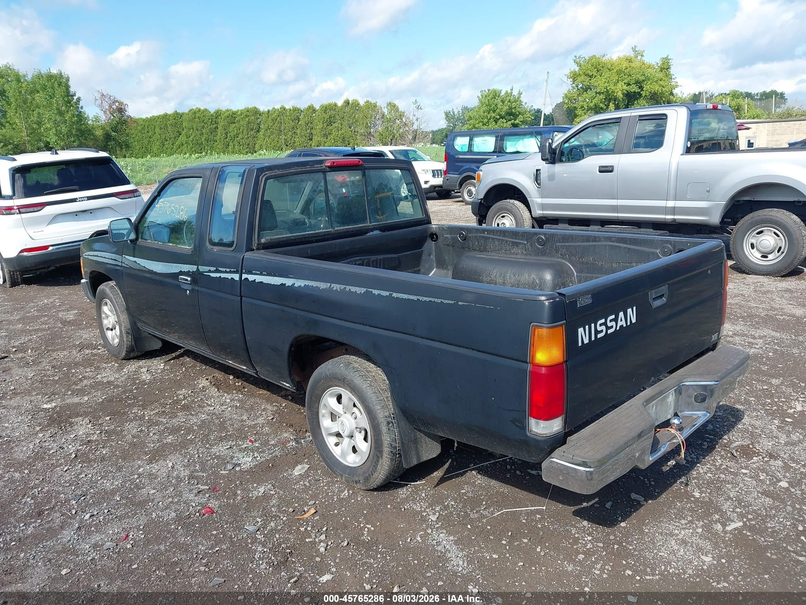 1996 Nissan Truck King Cab Se/king Cab Xe Black vin: 1N6SD16S2TC348698