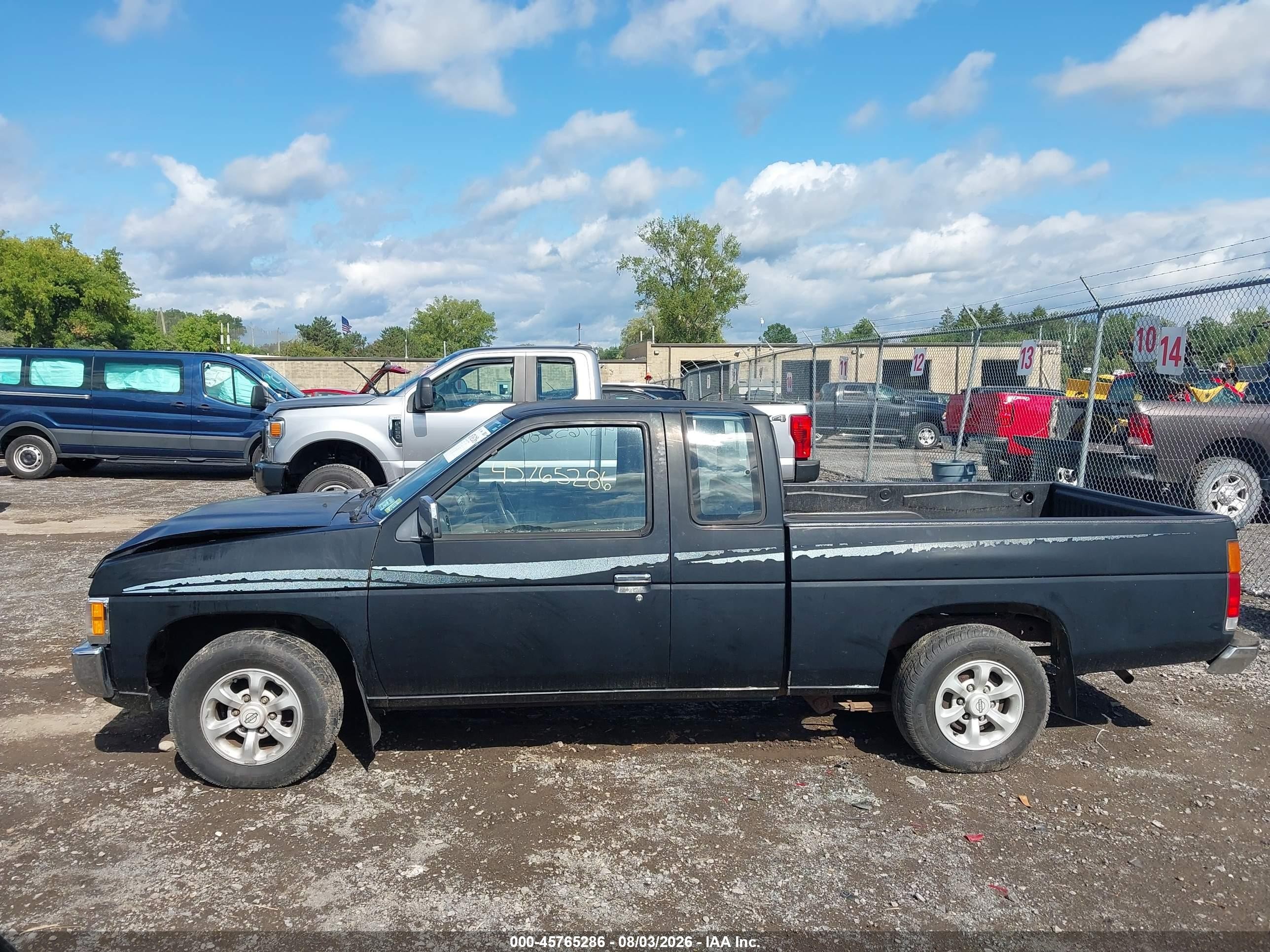 1996 Nissan Truck King Cab Se/king Cab Xe Black vin: 1N6SD16S2TC348698