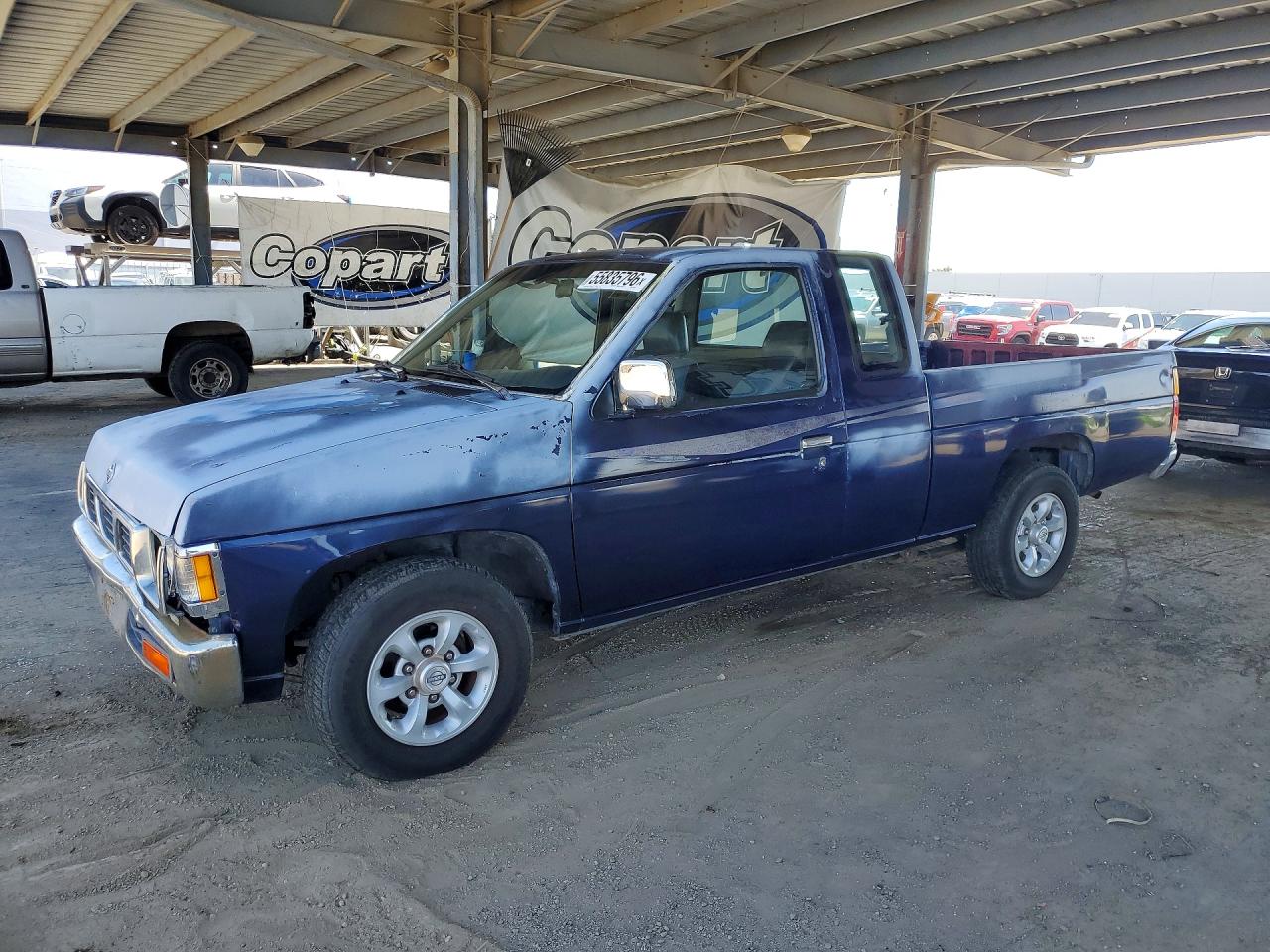 1997 Nissan Truck Xe Blue vin: 1N6SD16S2VC305675