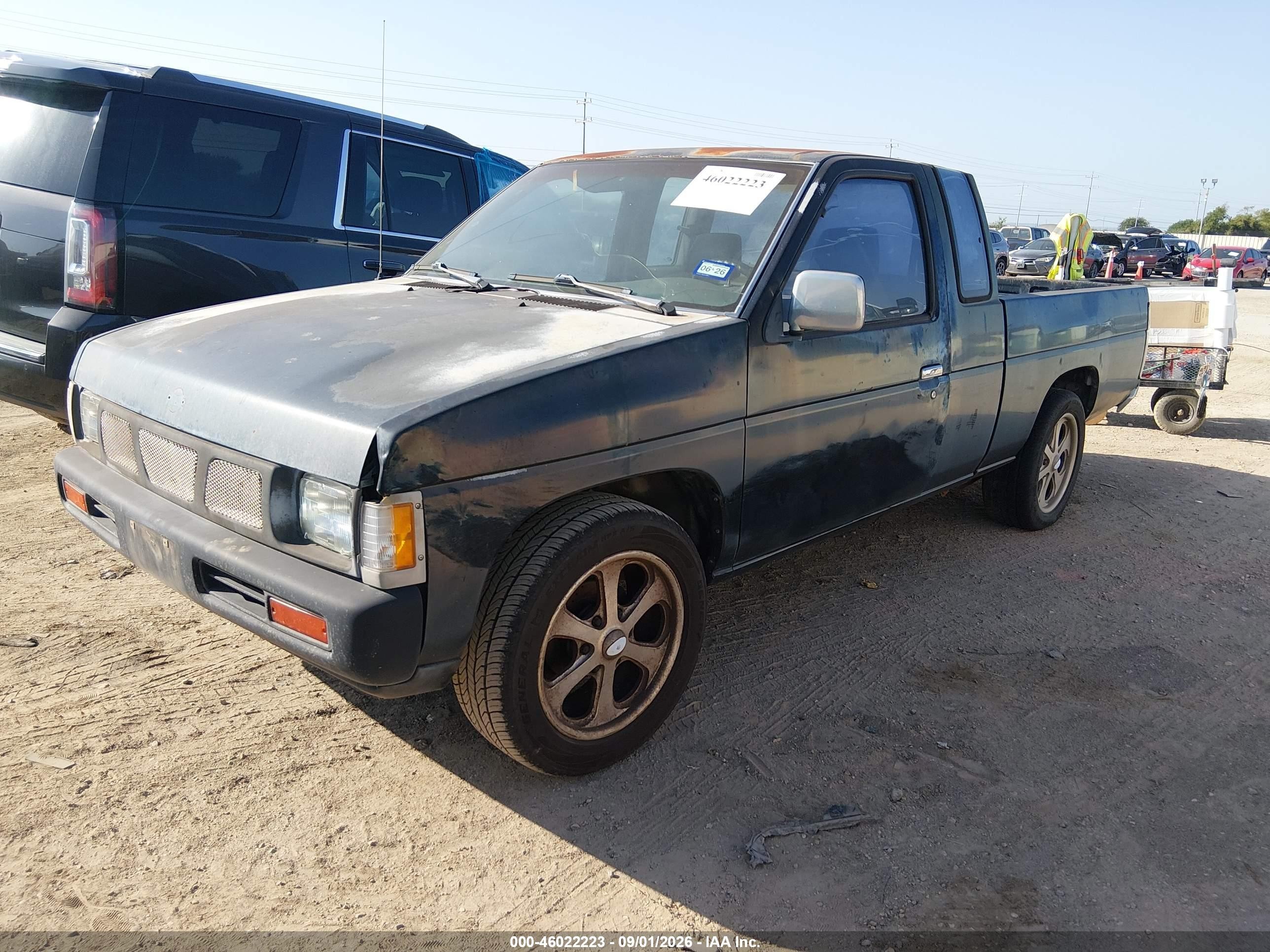 1997 Nissan 4x2 Truck Se/xe Black vin: 1N6SD16S2VC357582