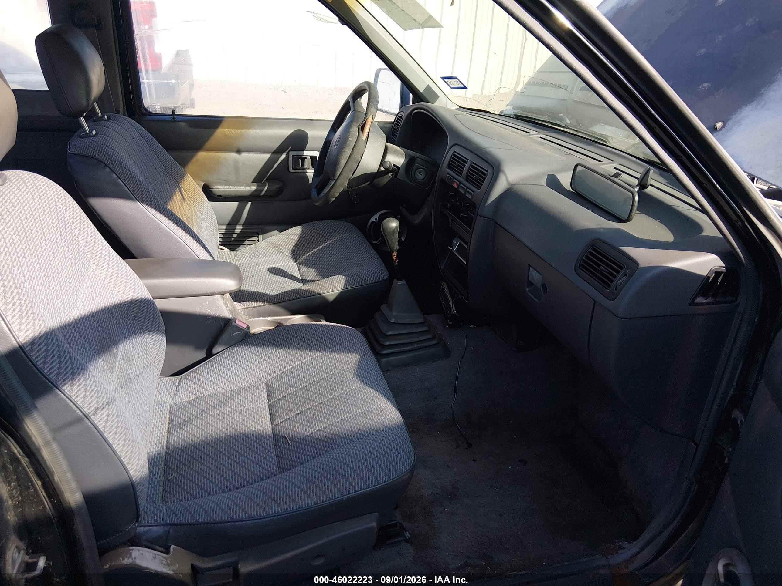 1997 Nissan 4x2 Truck Se/xe Black vin: 1N6SD16S2VC357582