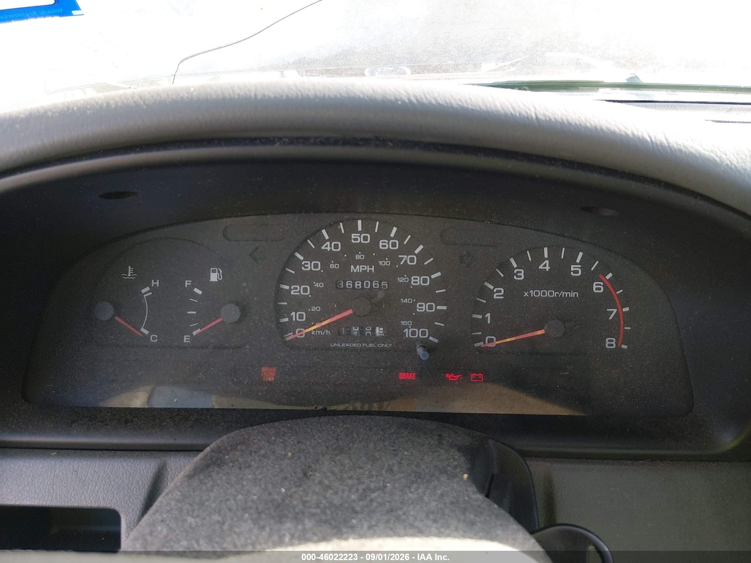 1997 Nissan 4x2 Truck Se/xe Black vin: 1N6SD16S2VC357582