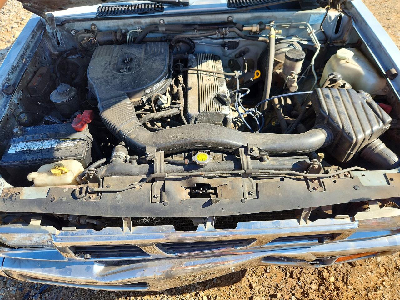 1993 Nissan Truck King Cab Синий vin: 1N6SD16S3PC399164
