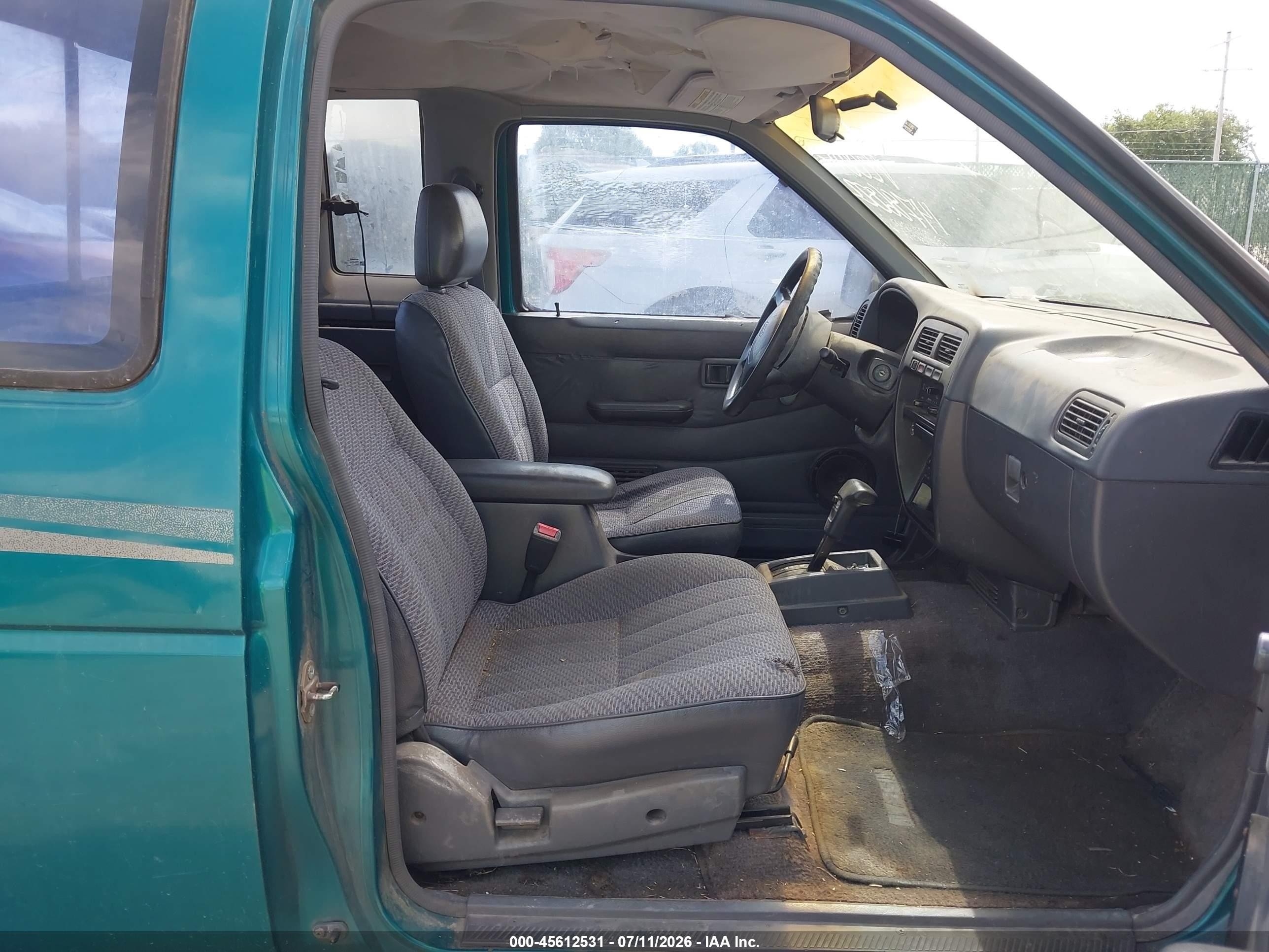 1997 Nissan 4x2 Truck Se/xe Green vin: 1N6SD16S3VC424187