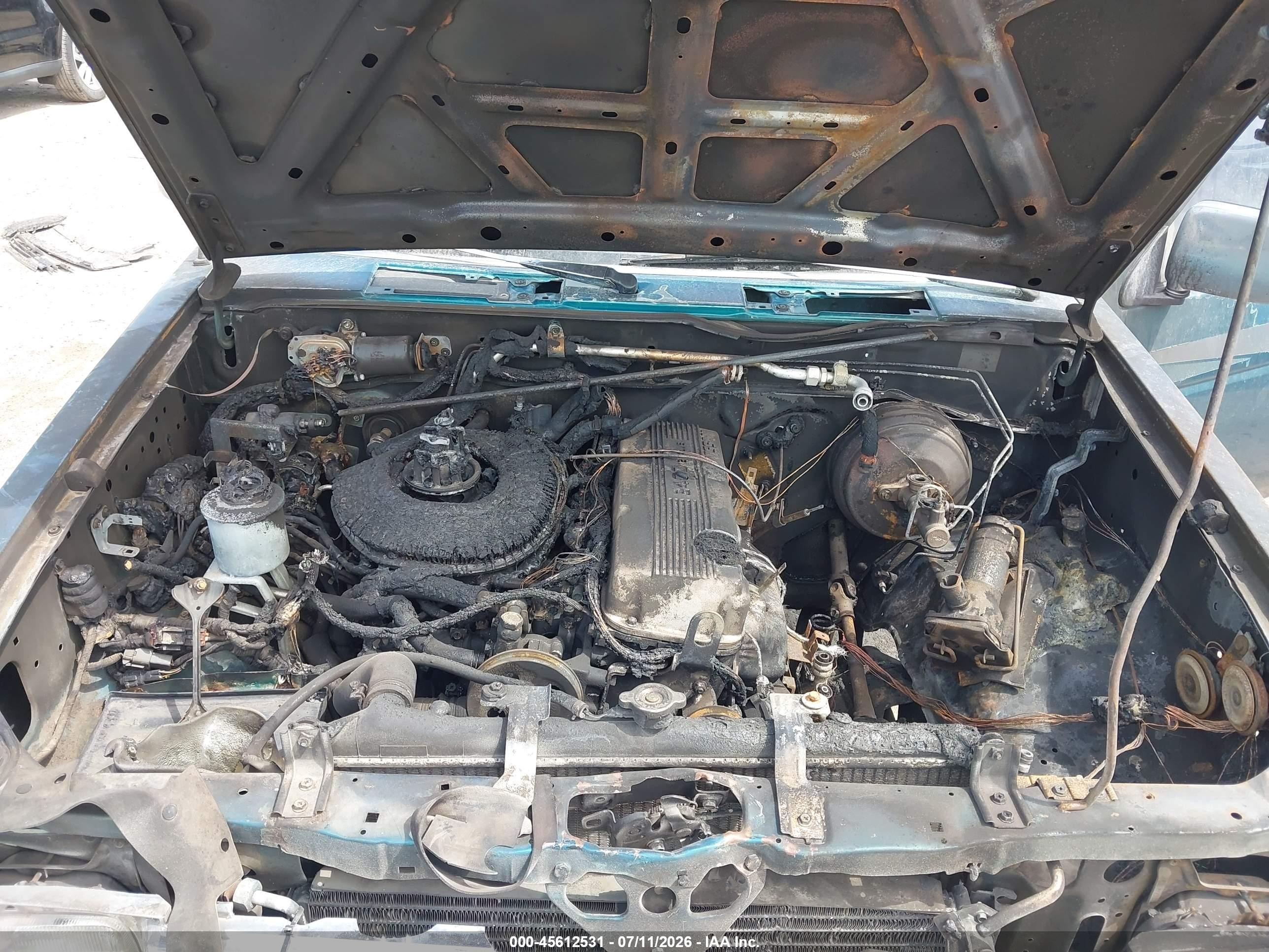 1997 Nissan 4x2 Truck Se/xe Green vin: 1N6SD16S3VC424187