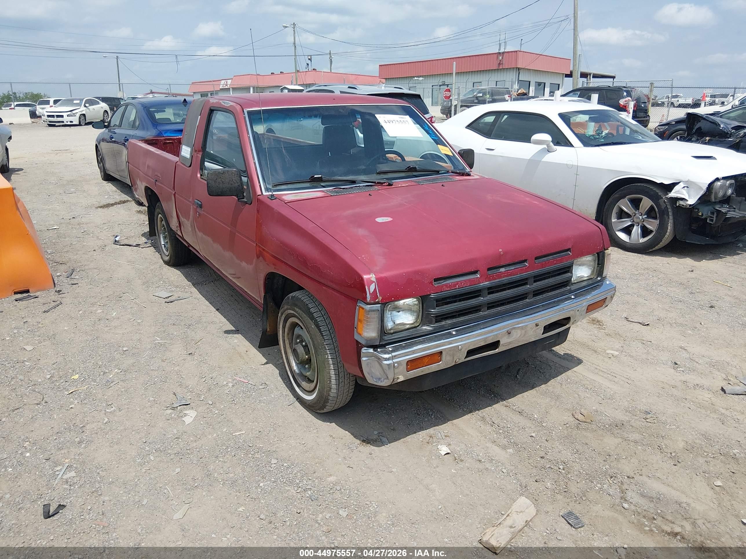 1991 Nissan Truck King Cab Red vin: 1N6SD16S4MC415609