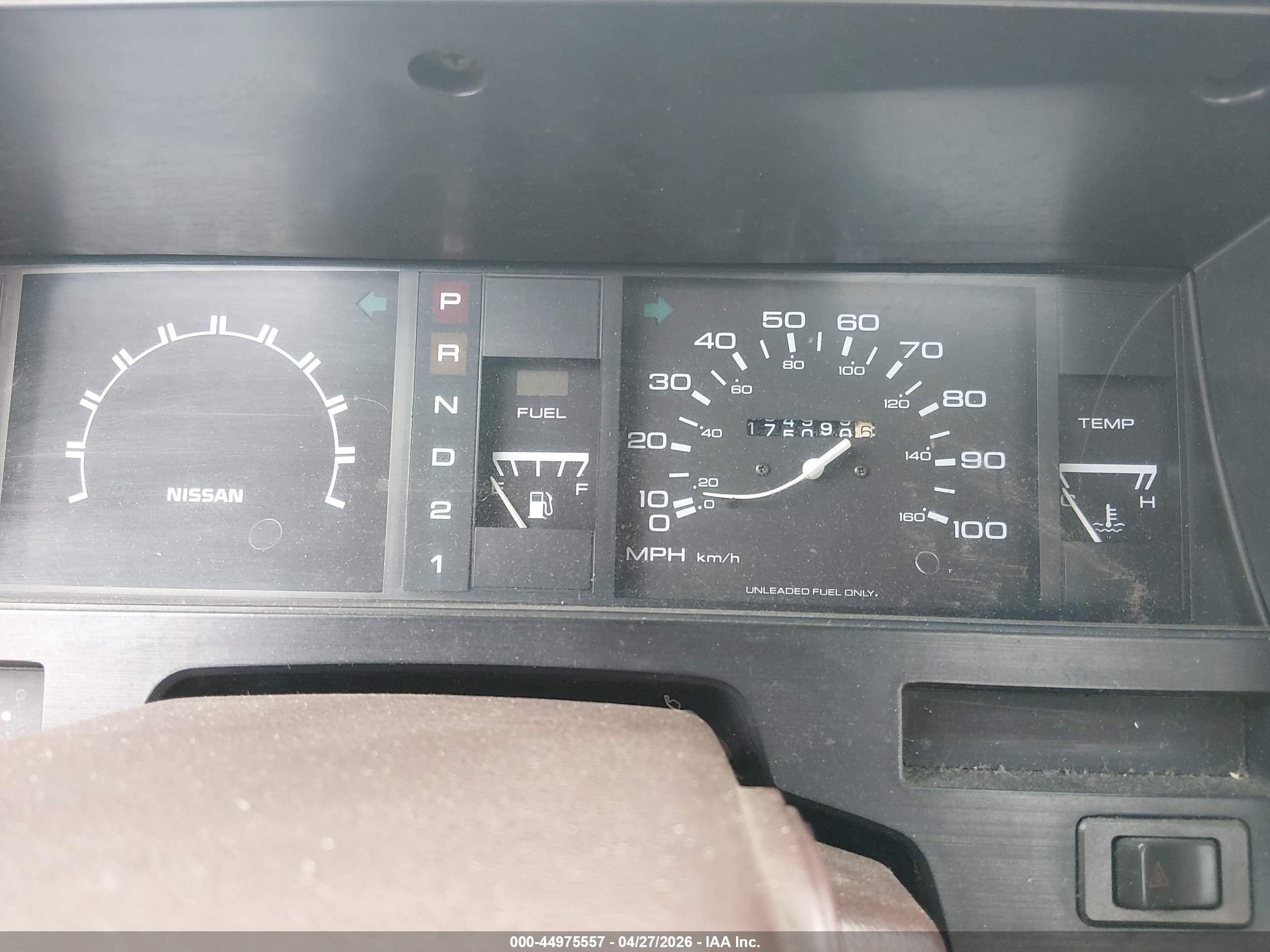 1991 Nissan Truck King Cab Red vin: 1N6SD16S4MC415609
