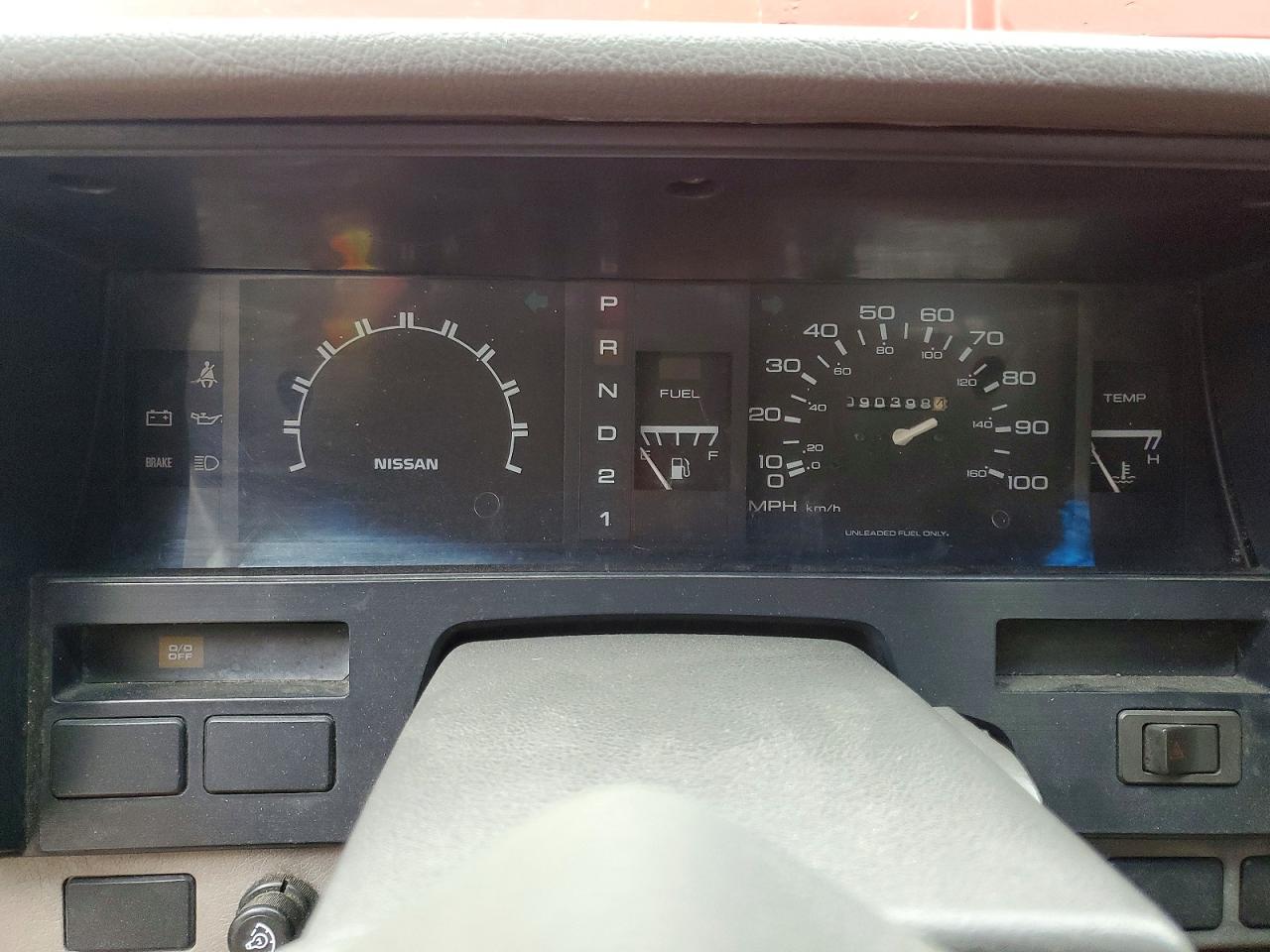 1991 Nissan Truck Base Red vin: 1N6SD16S4MC426352