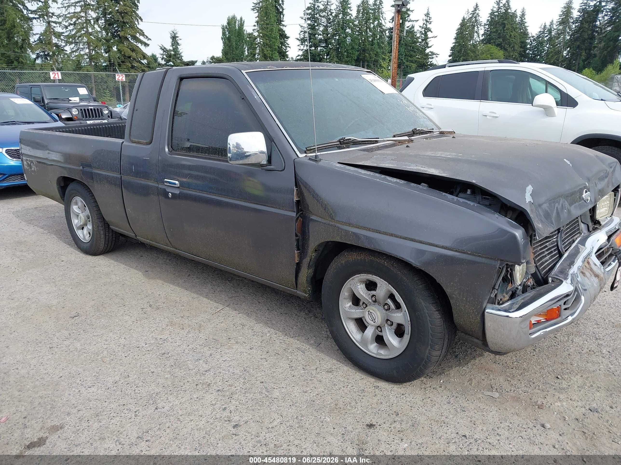 1997 Nissan 4x2 Truck Se/xe Black vin: 1N6SD16S4VC375212